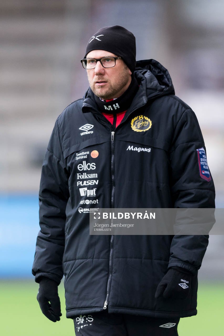 Elfsborgs manager Magnus Haglund
