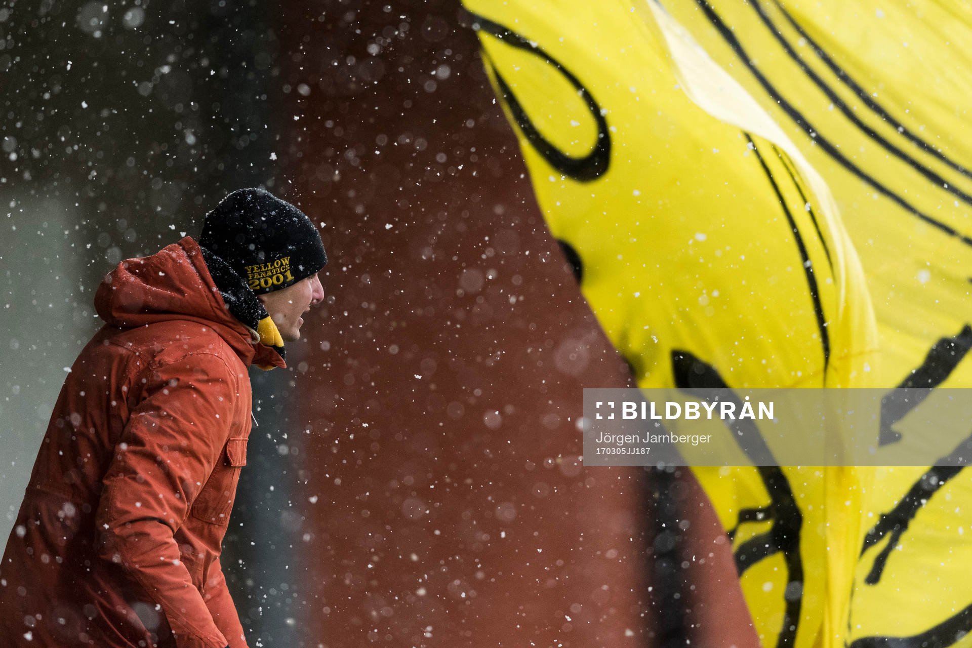 En Elfsborgs supporter