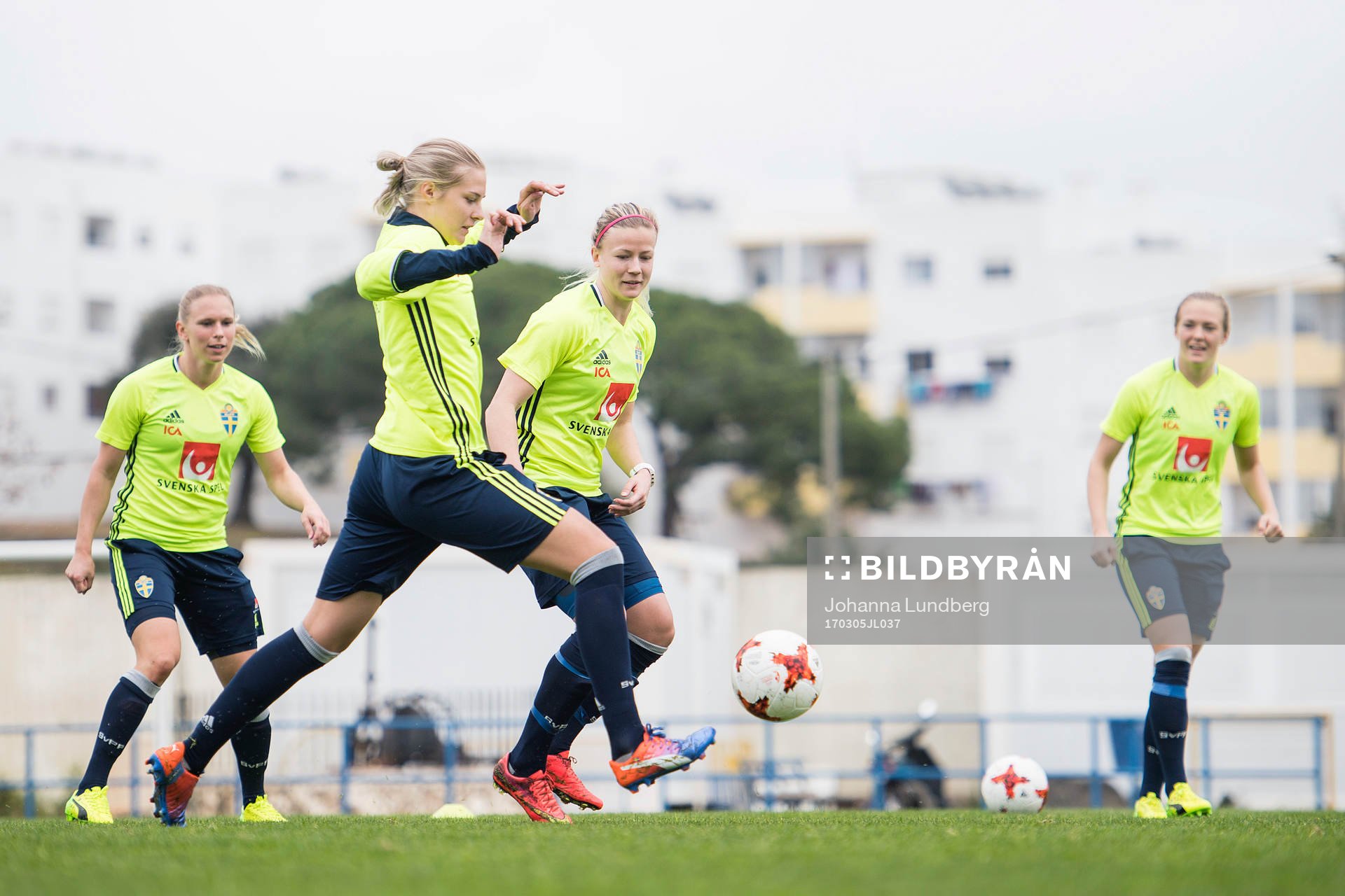 Sveriges Lina Hurtig och Hanna Glas