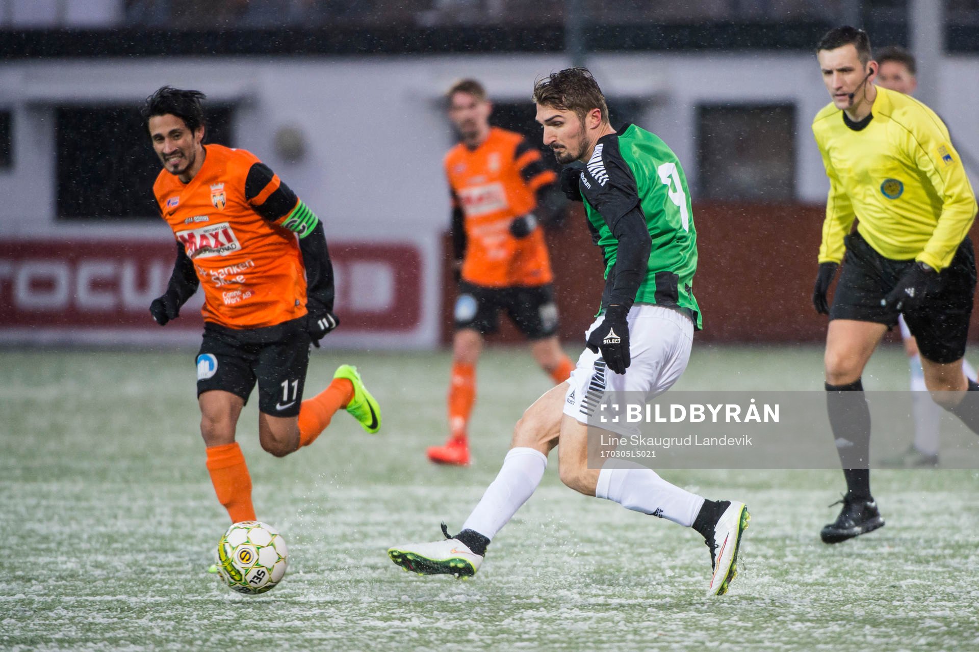 Kristianstads Antonio Rojas och GAIS Dardan Rexhepi