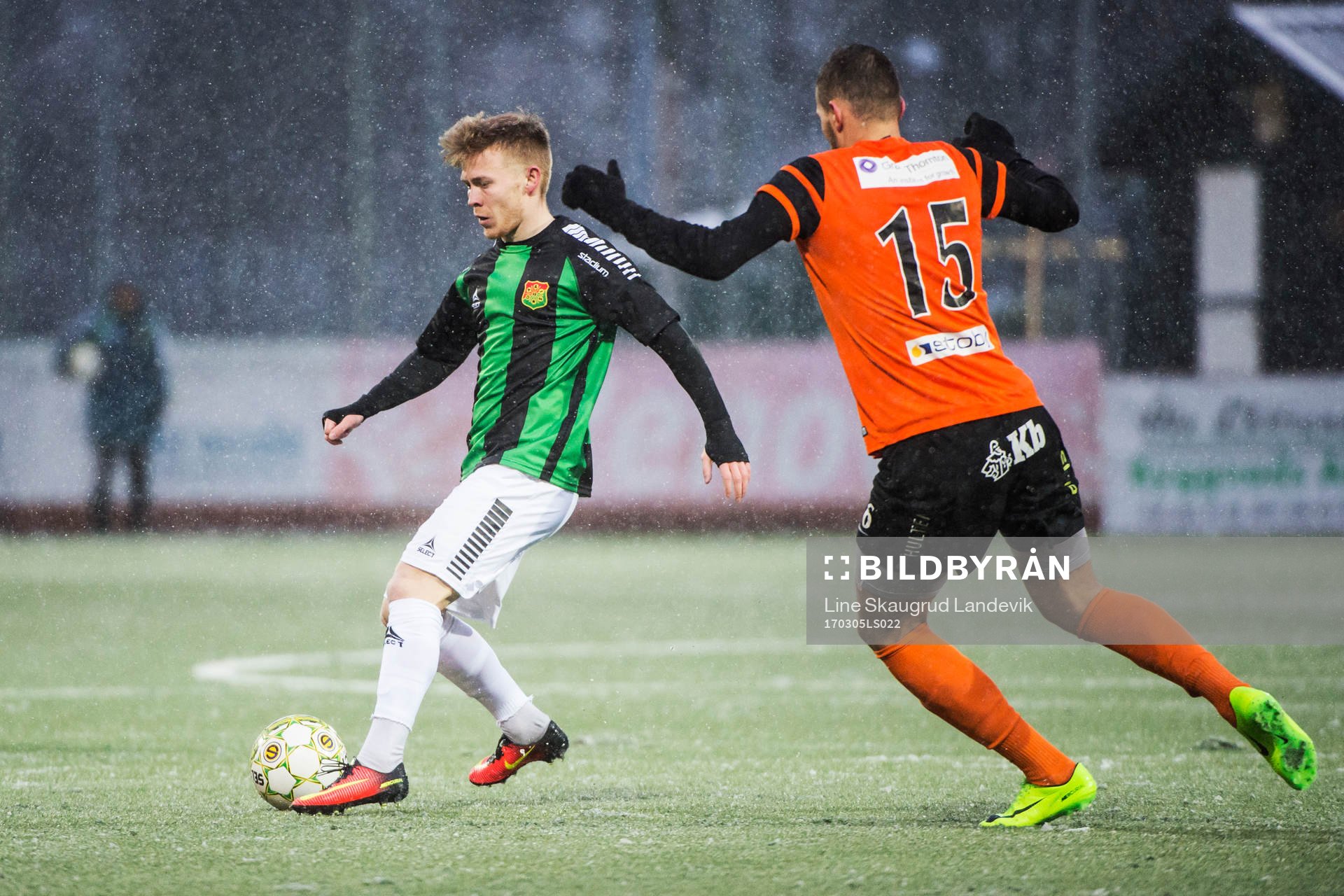 GAIS Andreas Peterson och Kristianstads Albert Ejupi