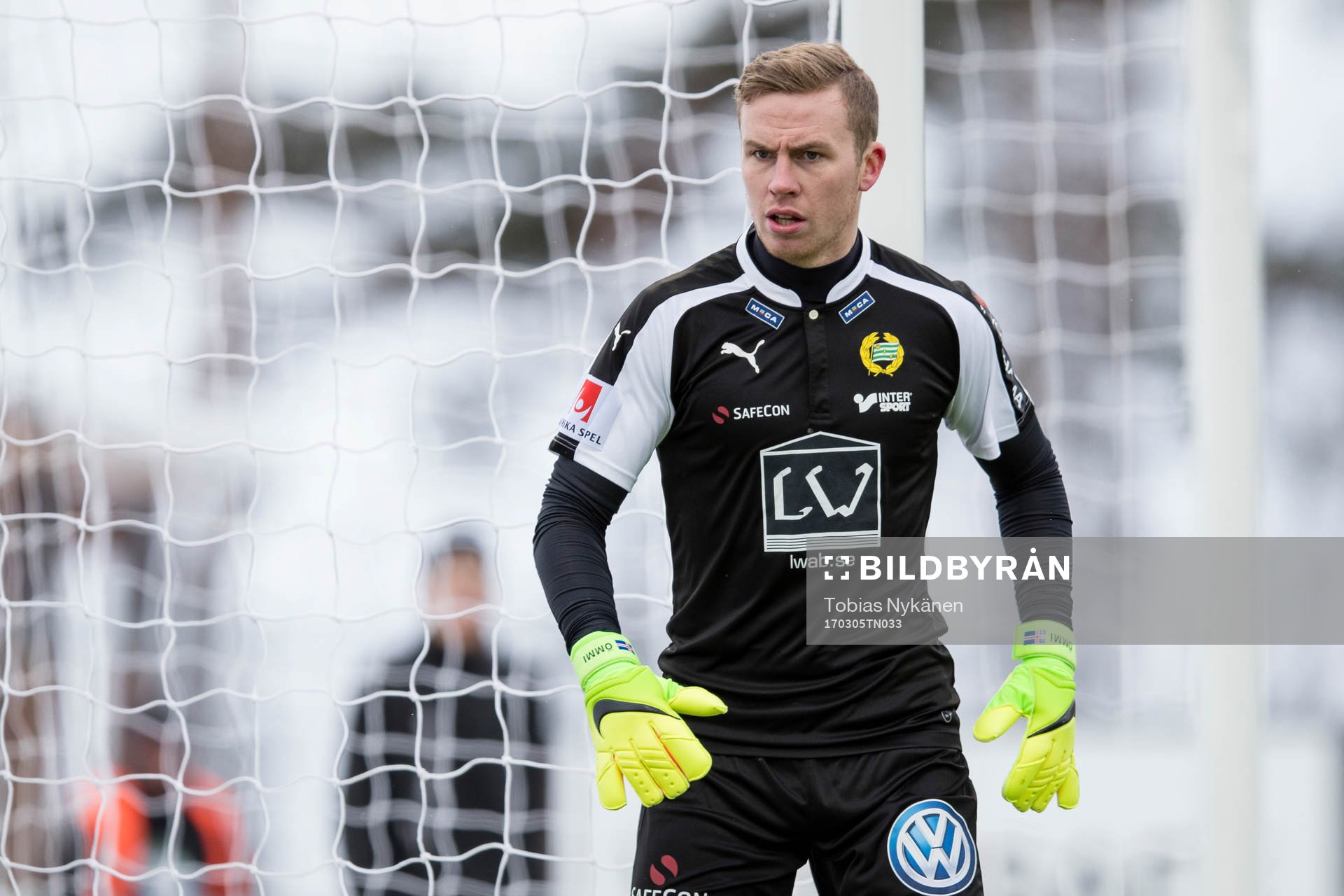 Hammarbys målvakt Ögmundur Kristinsson