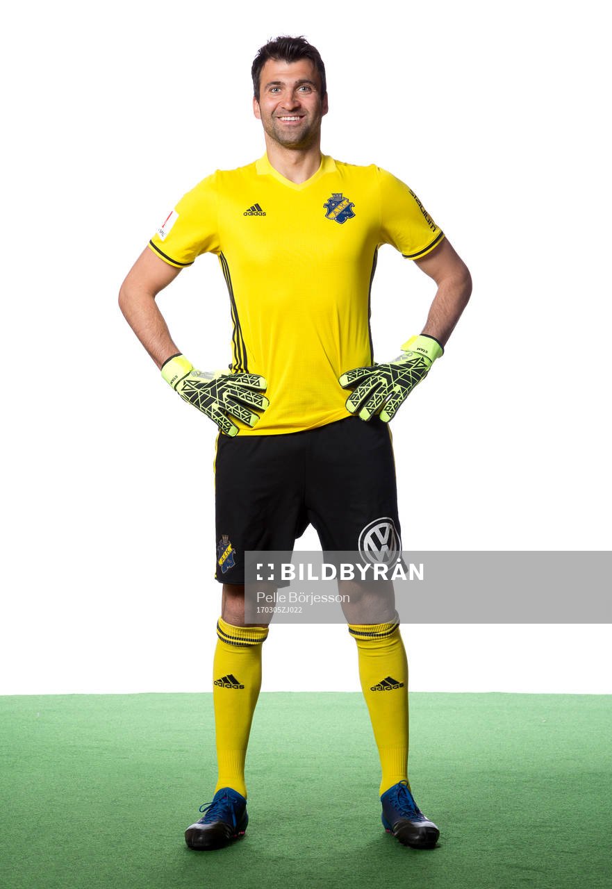 s Målvakt Kyriakos Stamatopoulos
