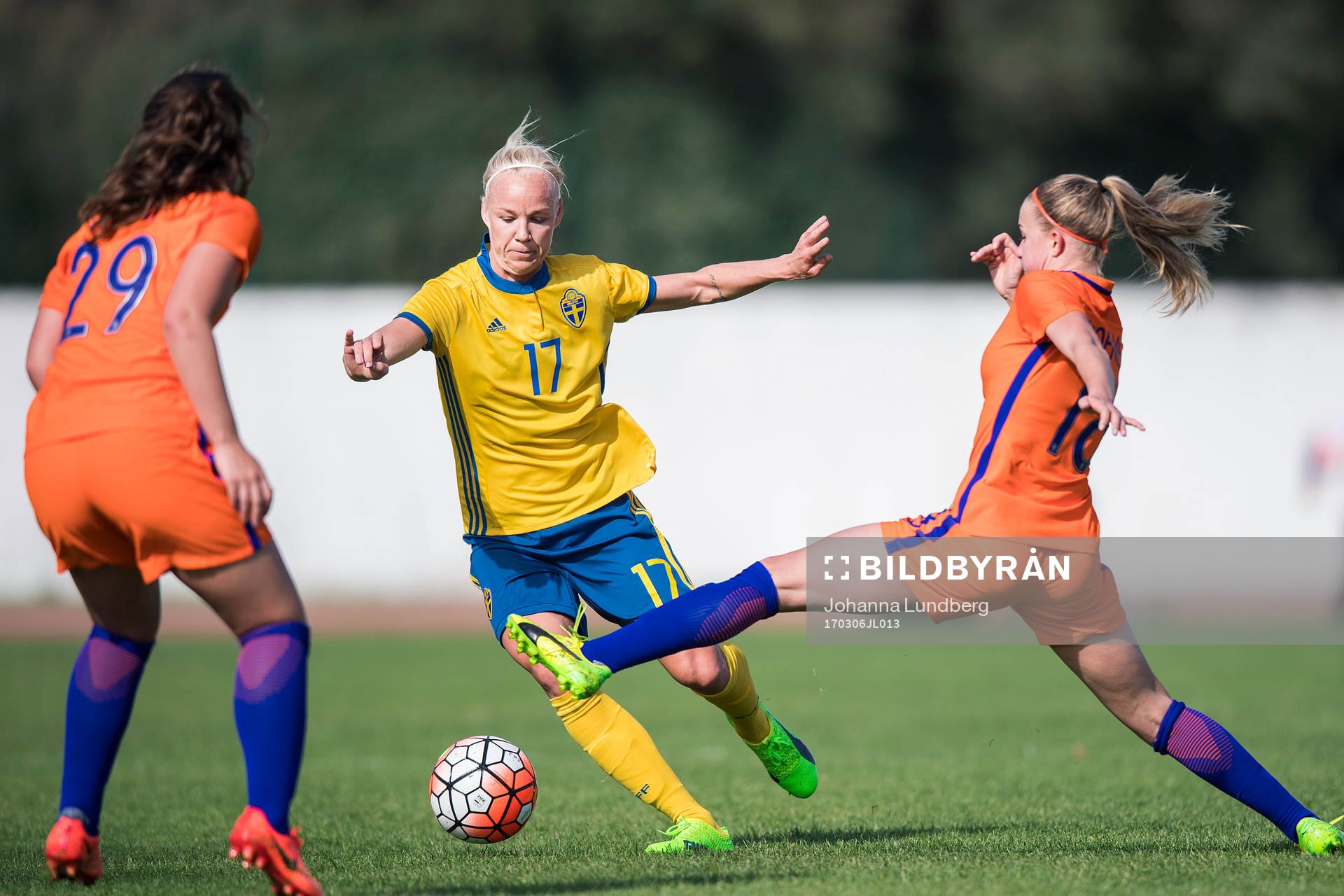 Sveriges Caroline Seger mot Hollands Jackie Groenen