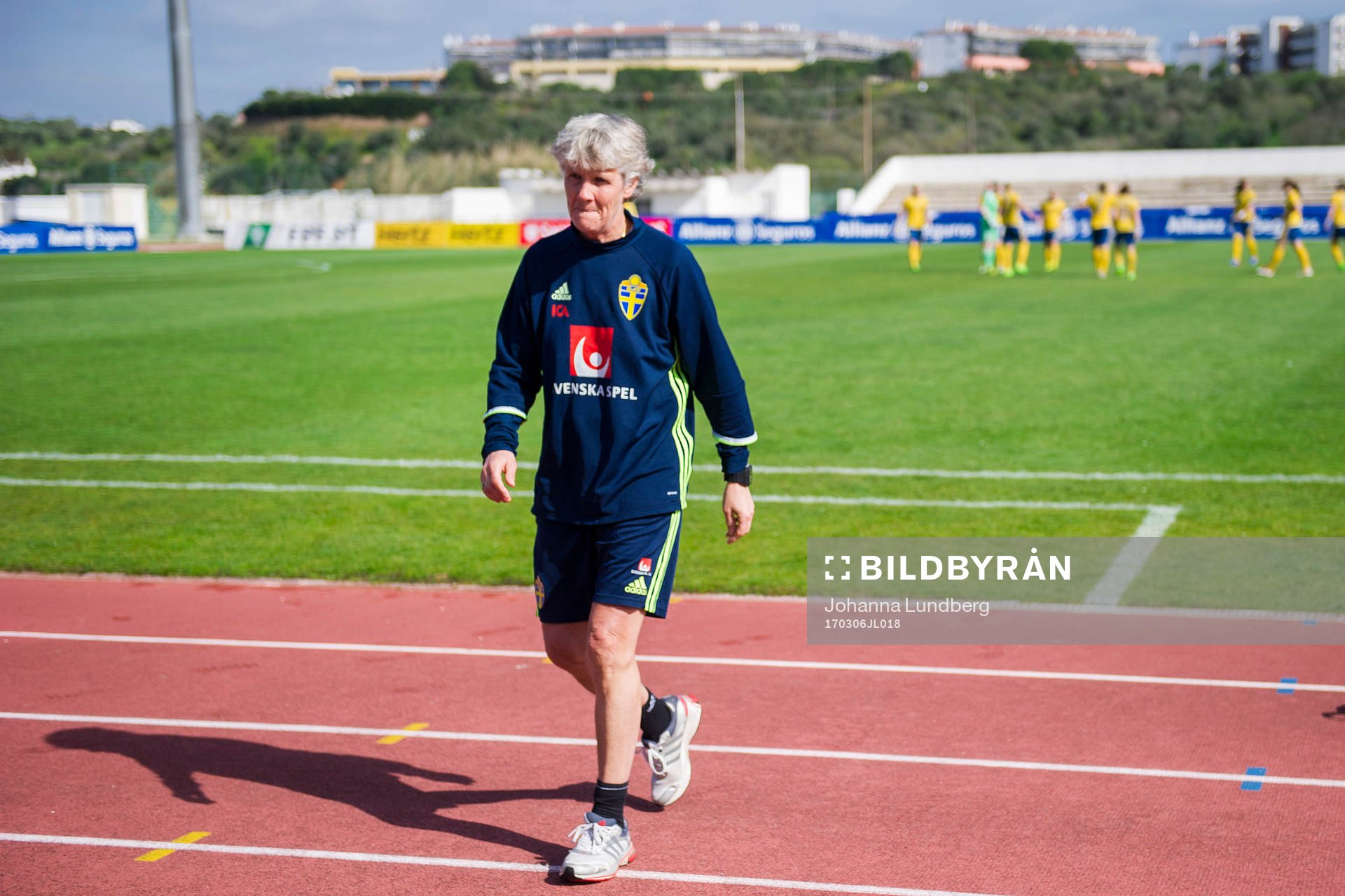 Sveriges förbundskapten Pia Sundhage
