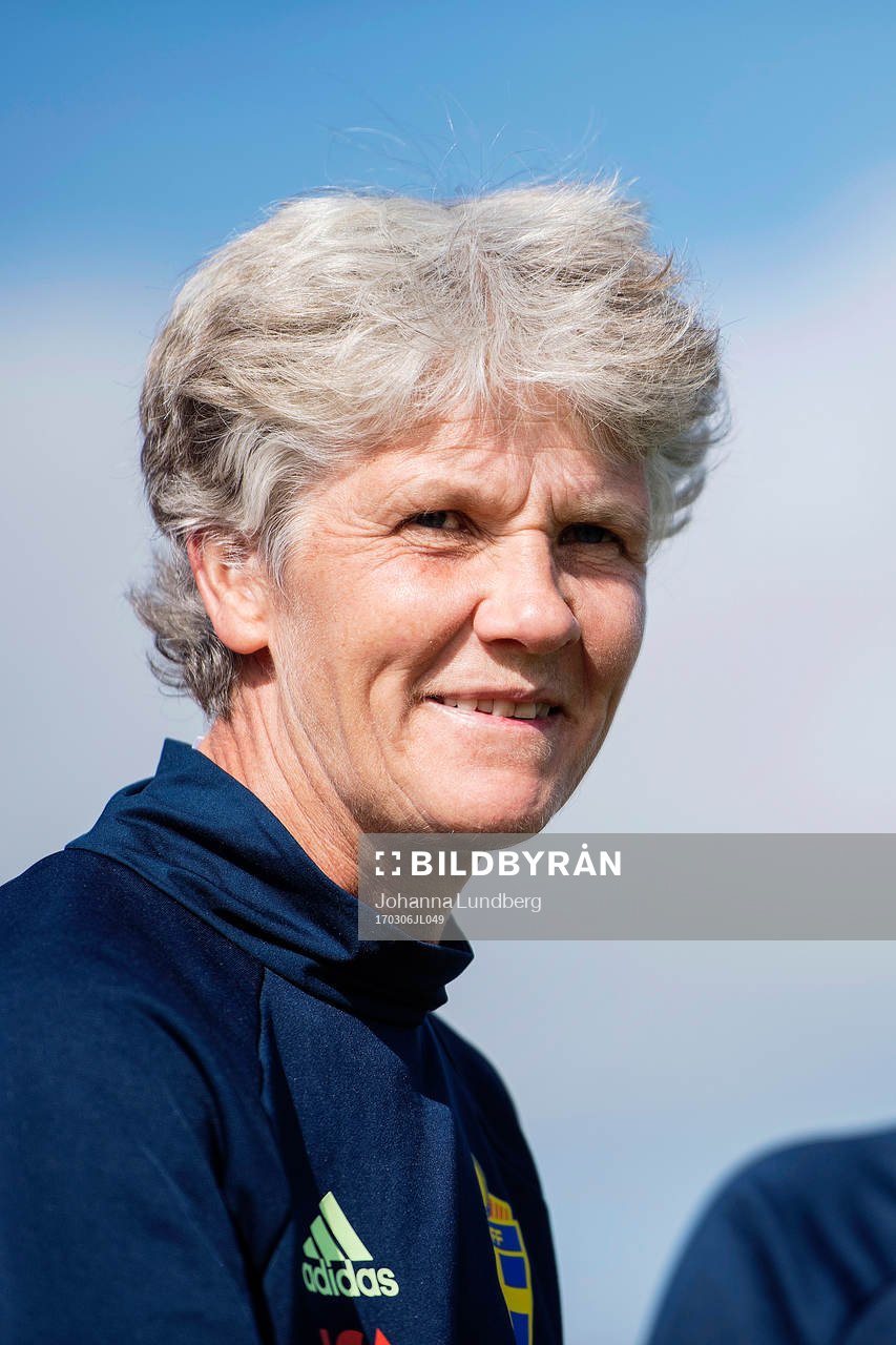 Sveriges förbundskapten Pia Sundhage