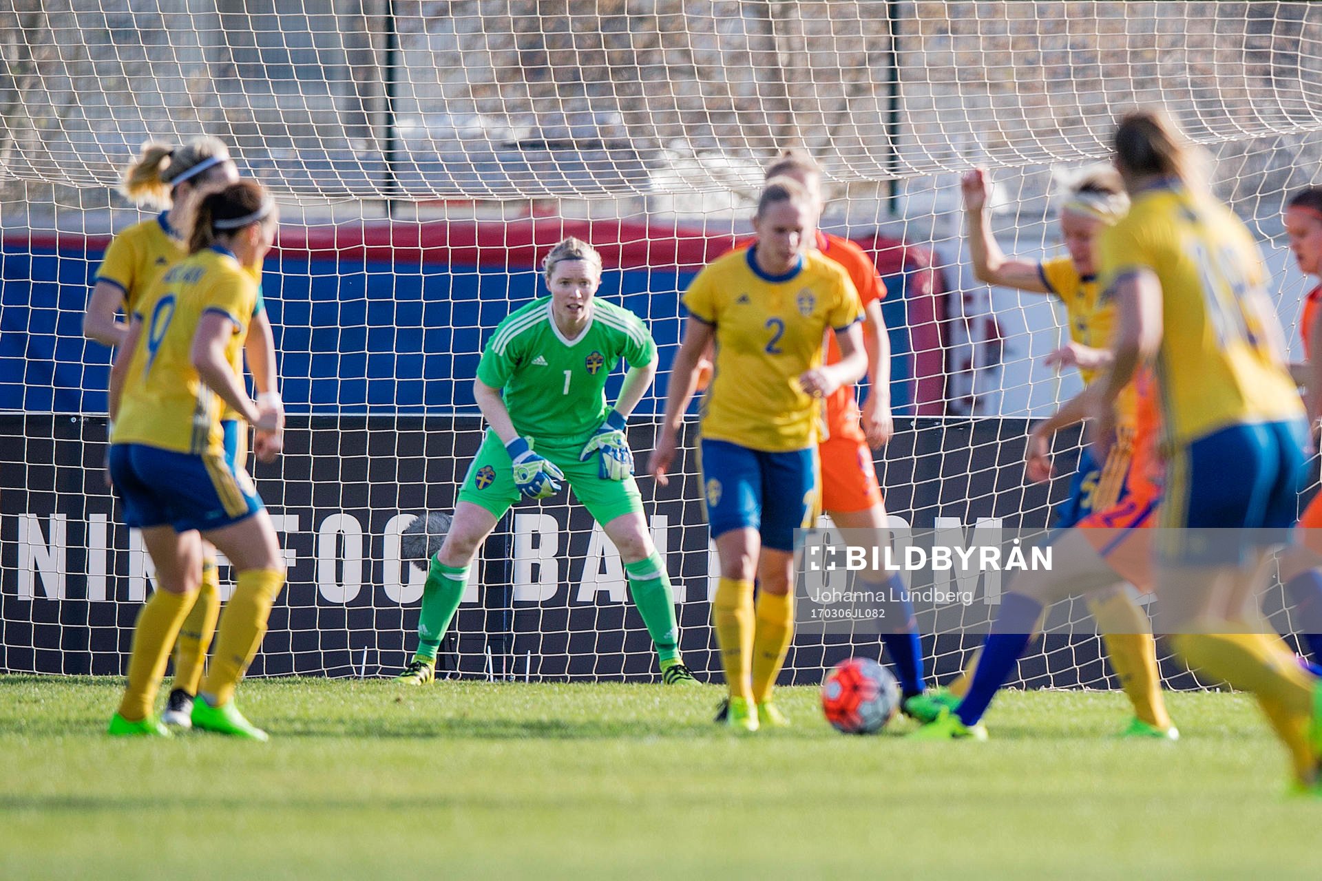Sveriges målvakt Hedvig Lindahl