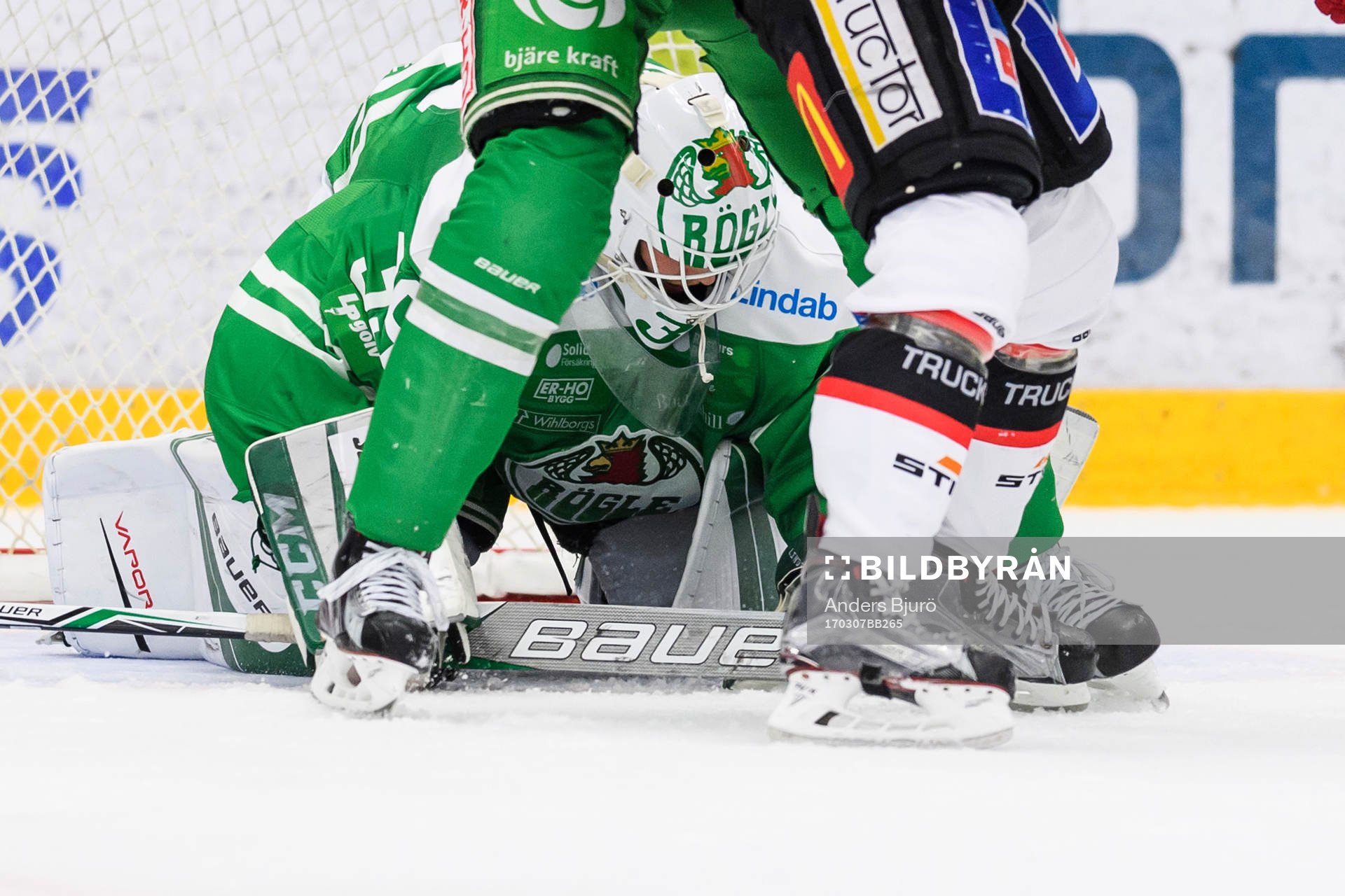 Rögles målvakt Anders Lindbäck
