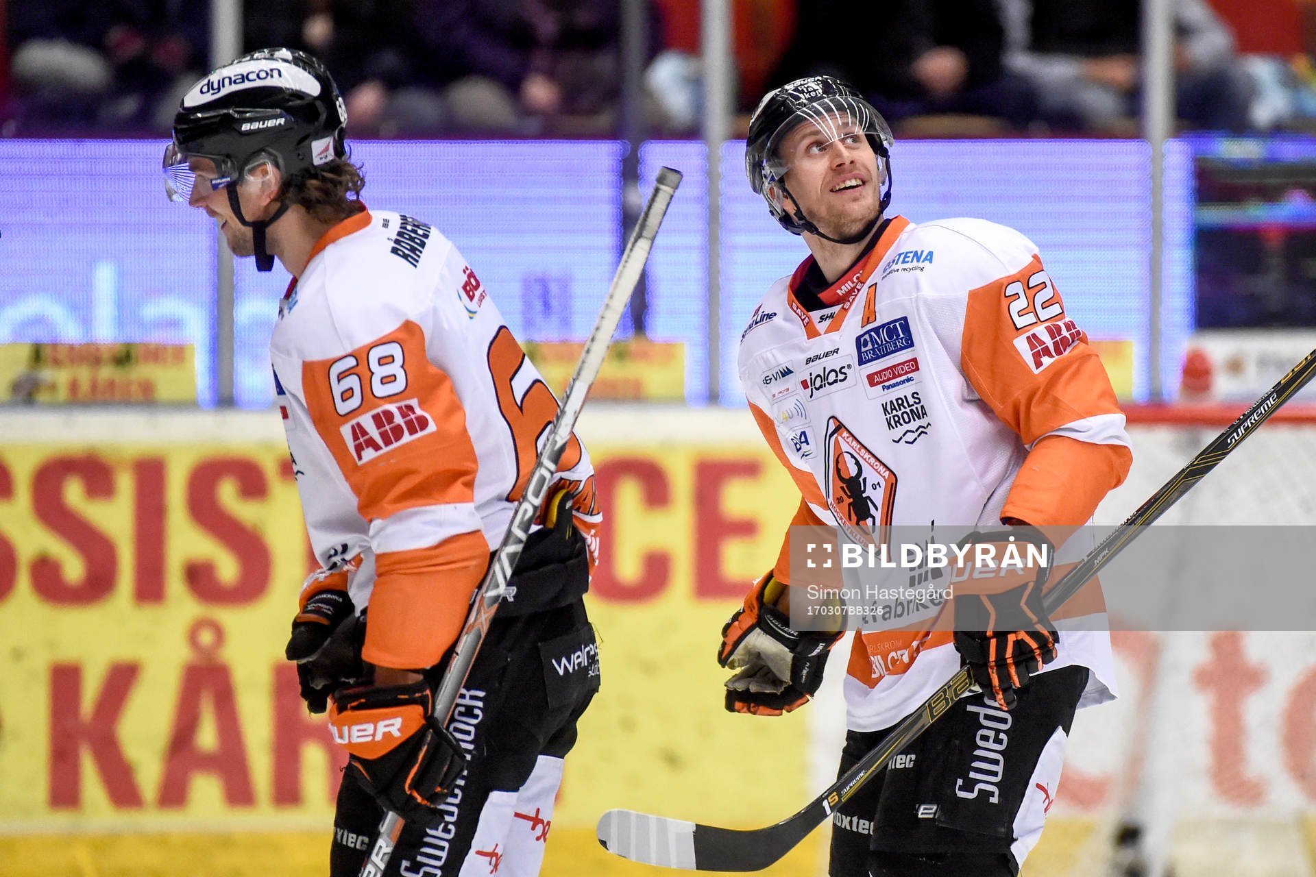 Karlskronas Daniel Gunnarsson och Alexander Bergström