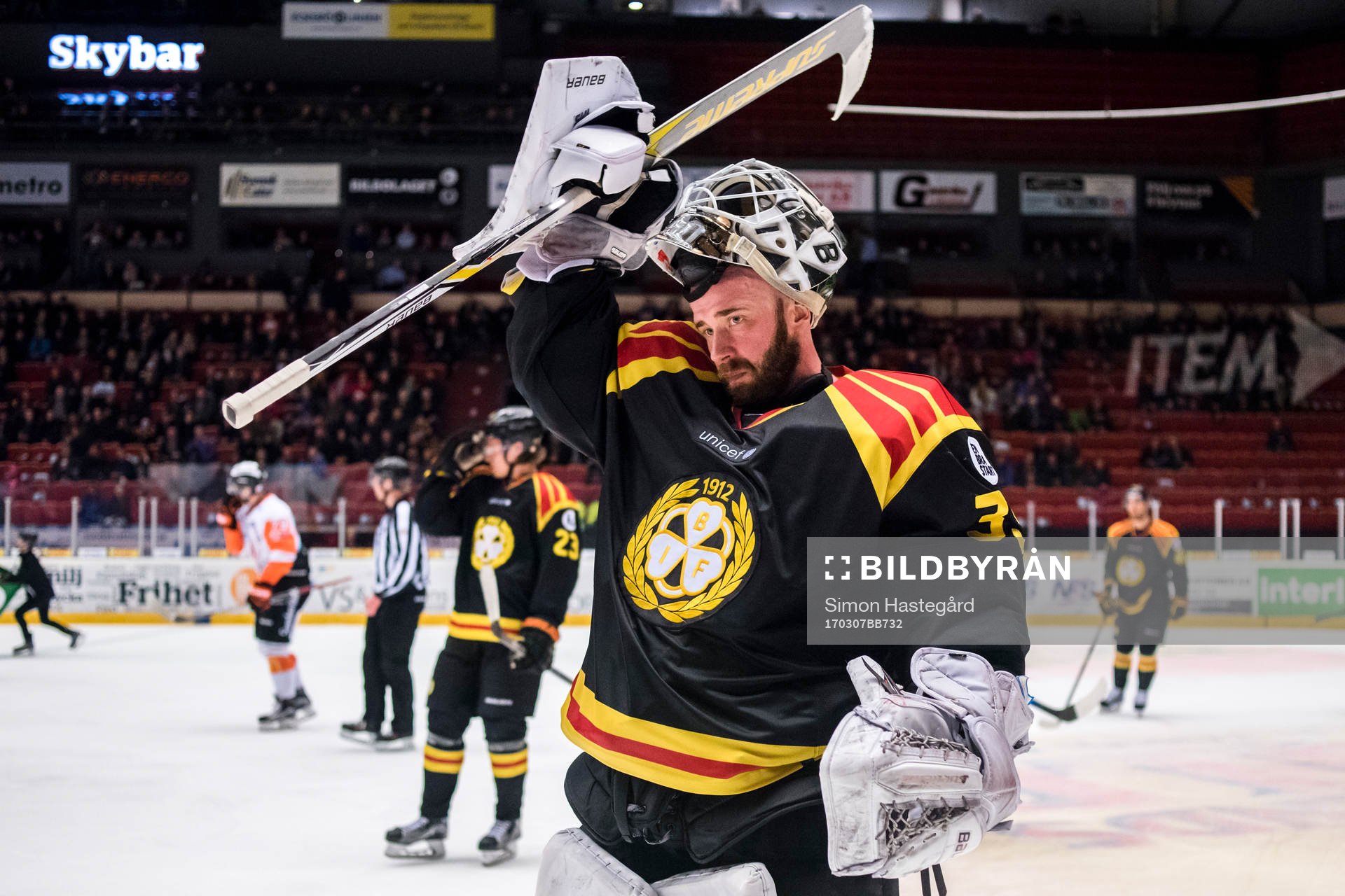 Brynäs målvakt David Rautio