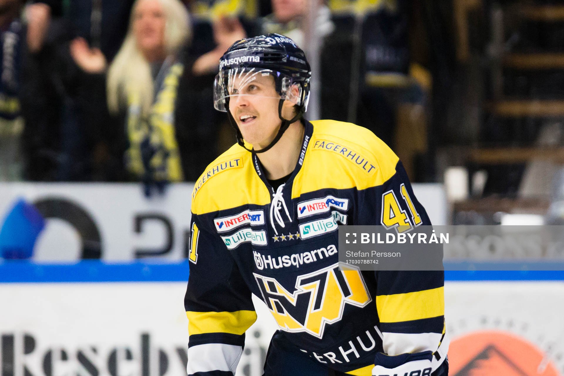 s David Ullström jublar