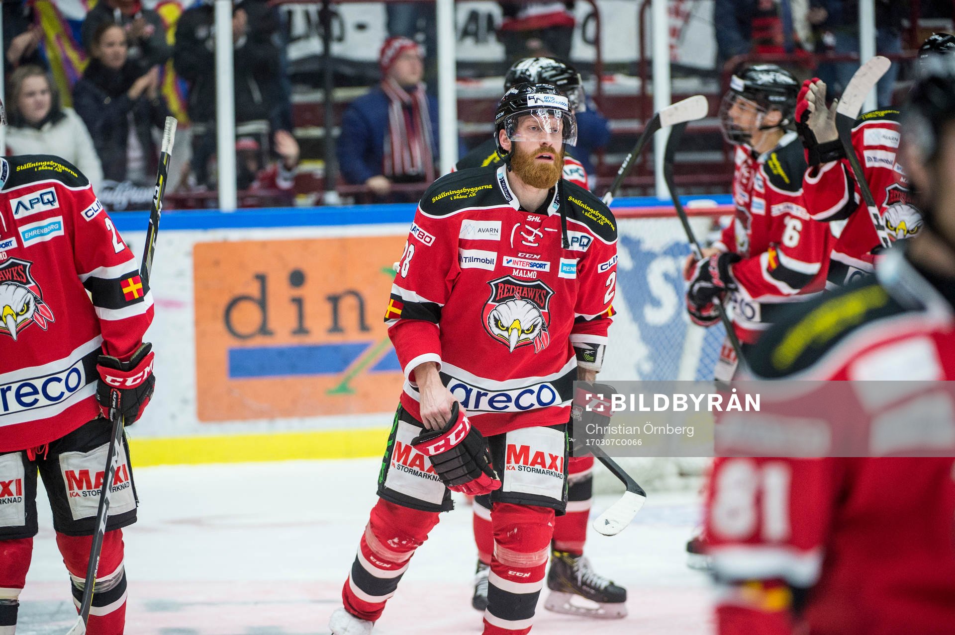 Malmö Redhawks Jens Olsson deppar