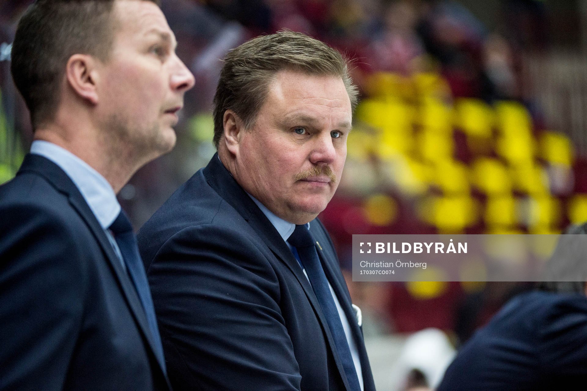 Färjestads tränare Leif Carlsson