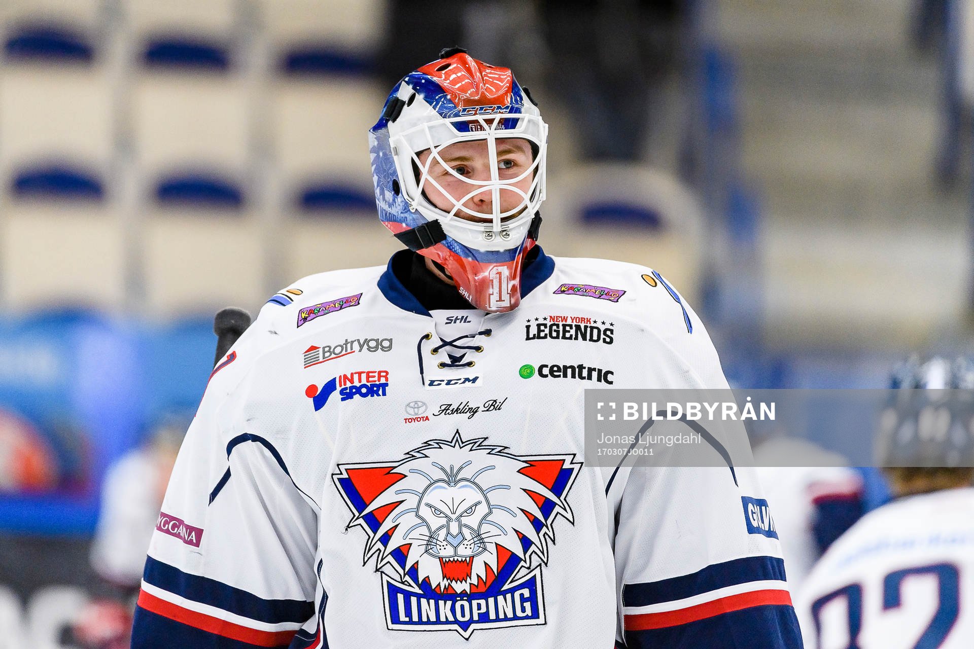 Linköpings målvakt Marcus Högberg