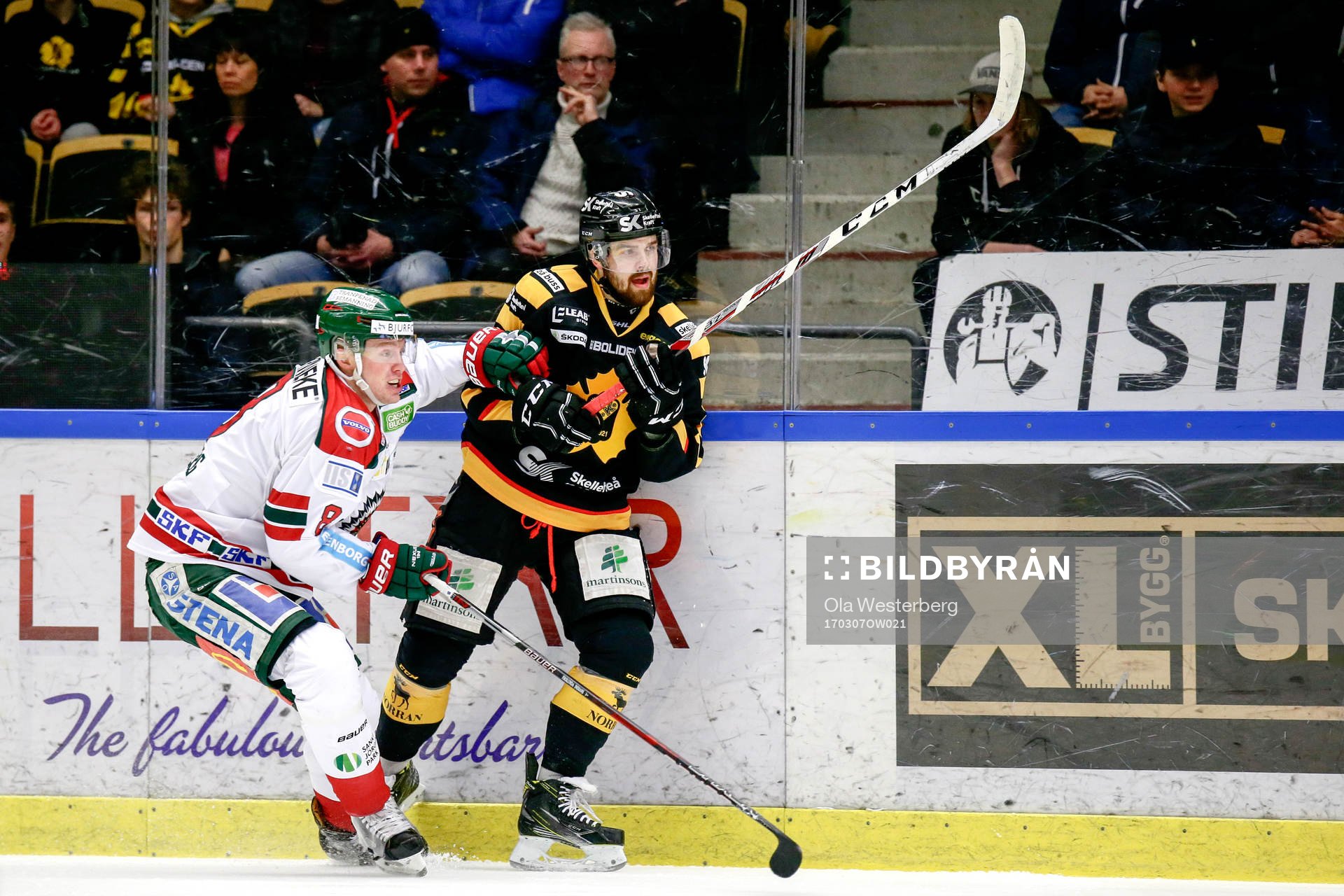 Frölundas John Nyberg och Skellefteås Axel Holmström
