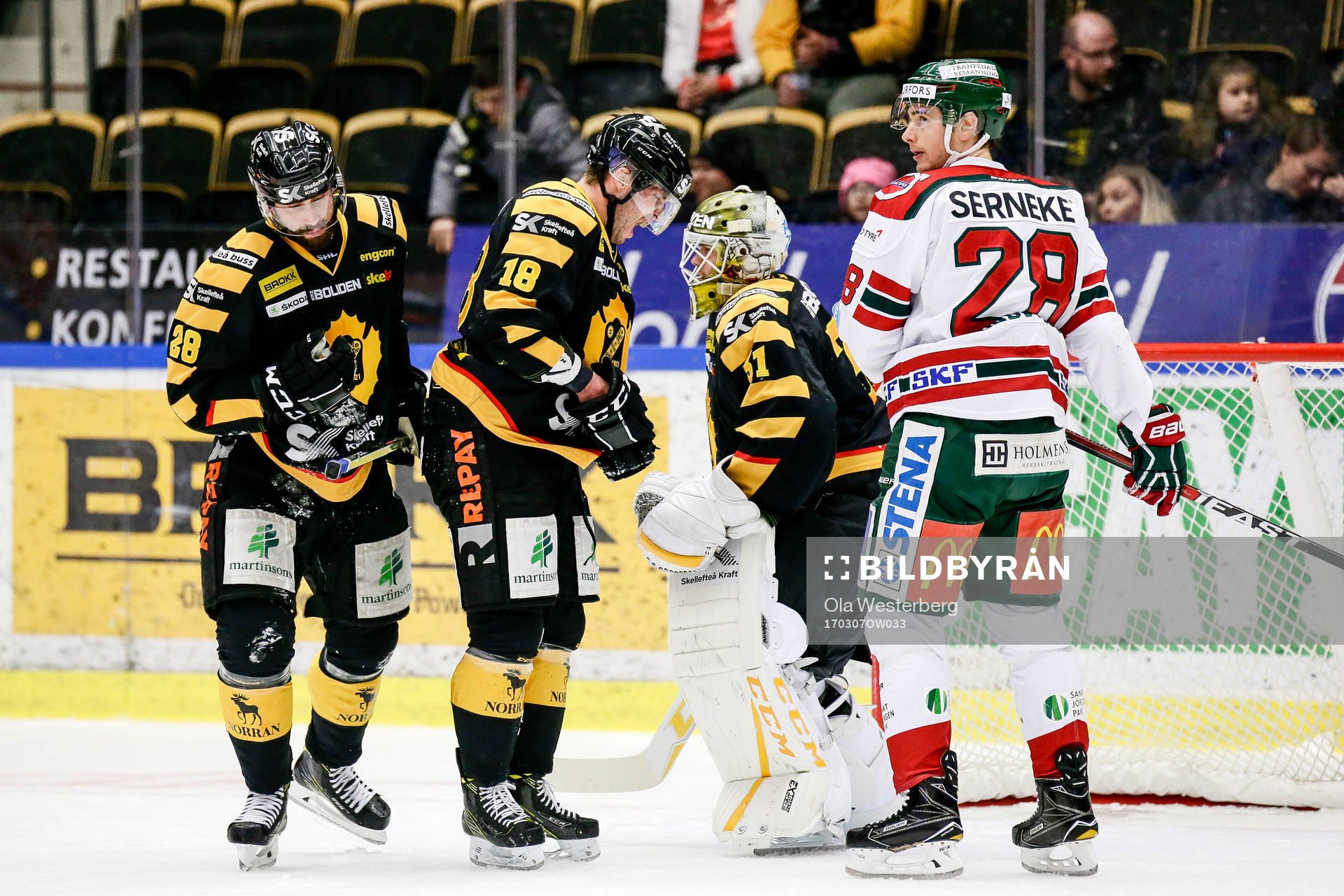 Skellefteås Johan Alm och Pontus Petterström