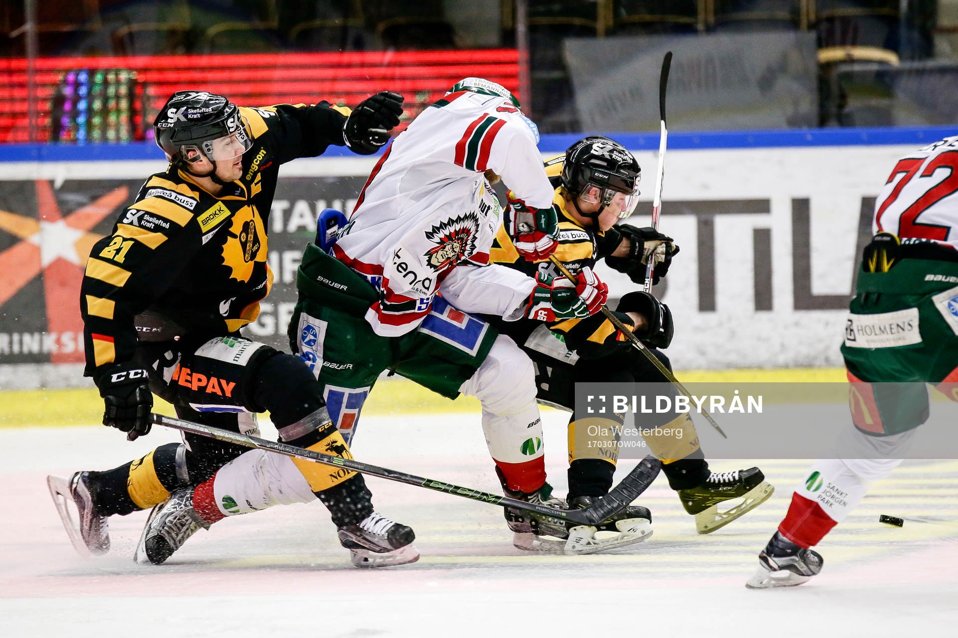 Skellefteås Jimmie Ericsson och Sebastian Aho