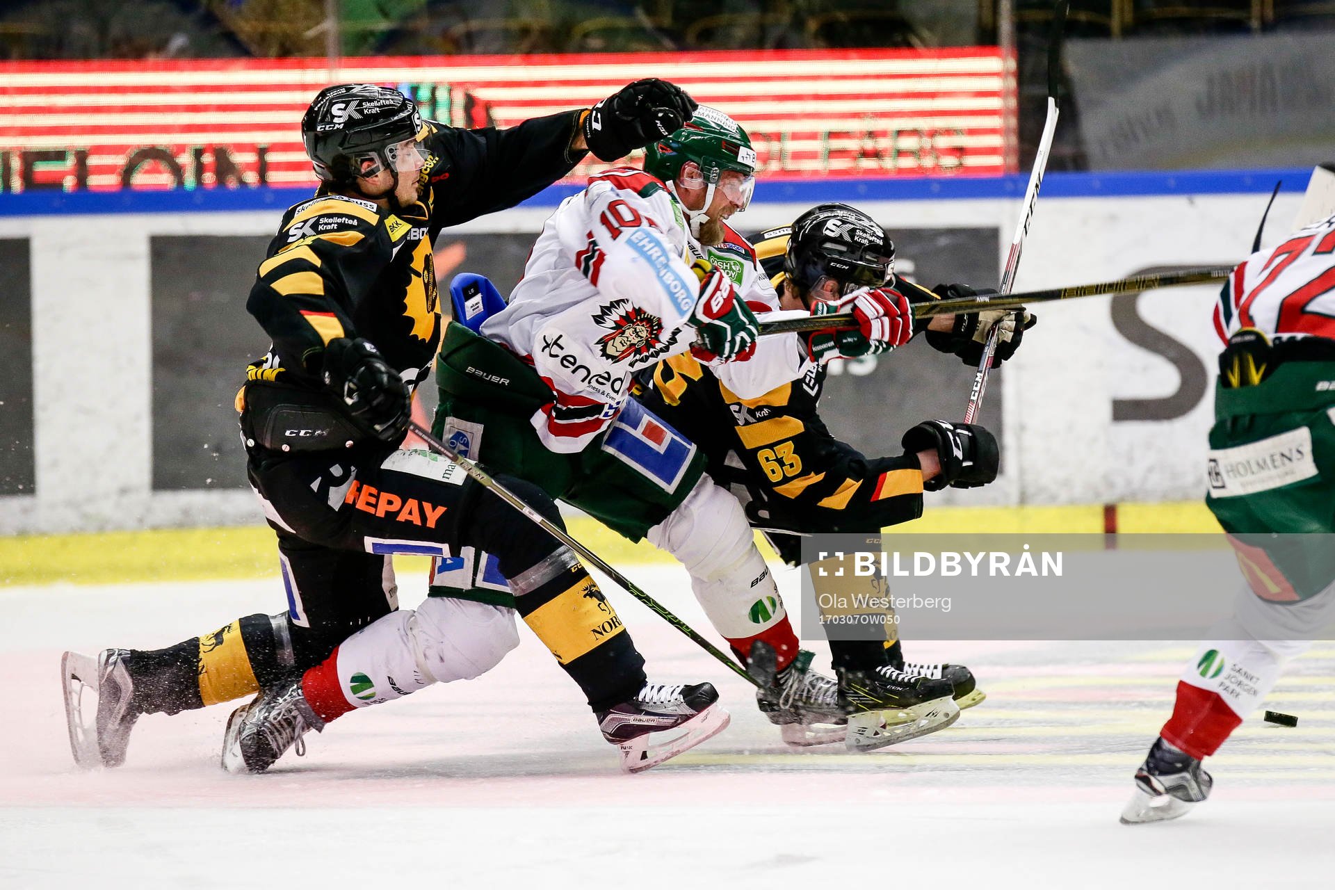 Skellefteås Jimmie Ericsson och Sebastian Aho