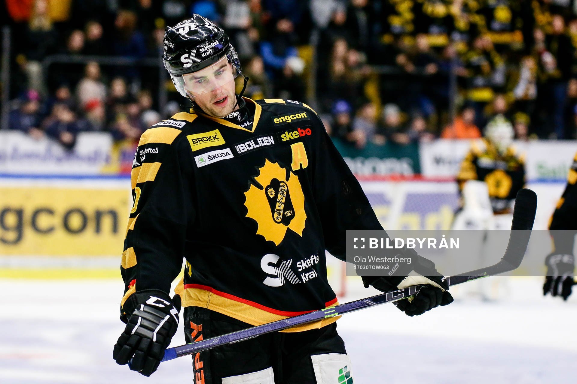 Skellefteås Joakim Lindström deppar
