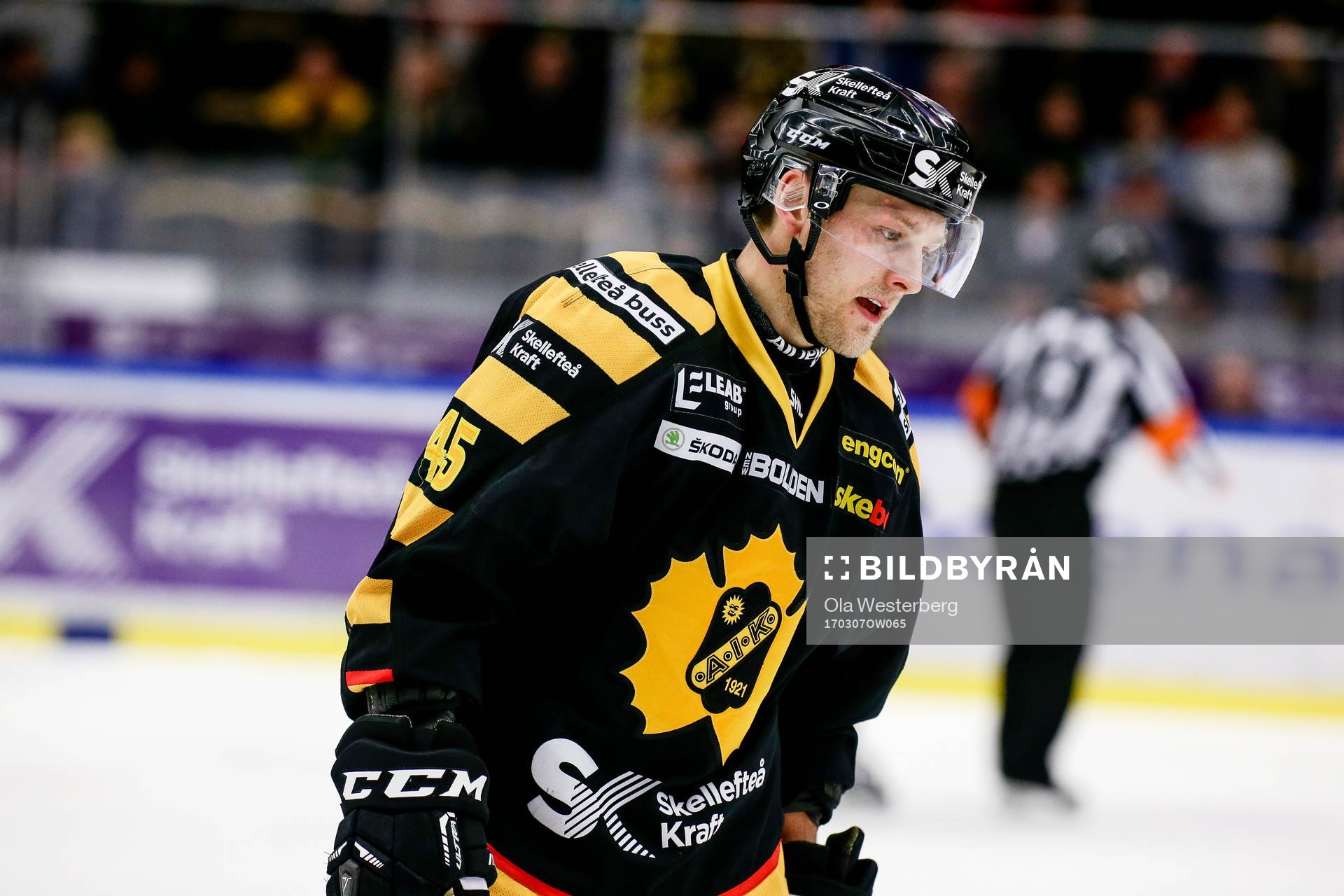Skellefteås Oscar Möller deppar