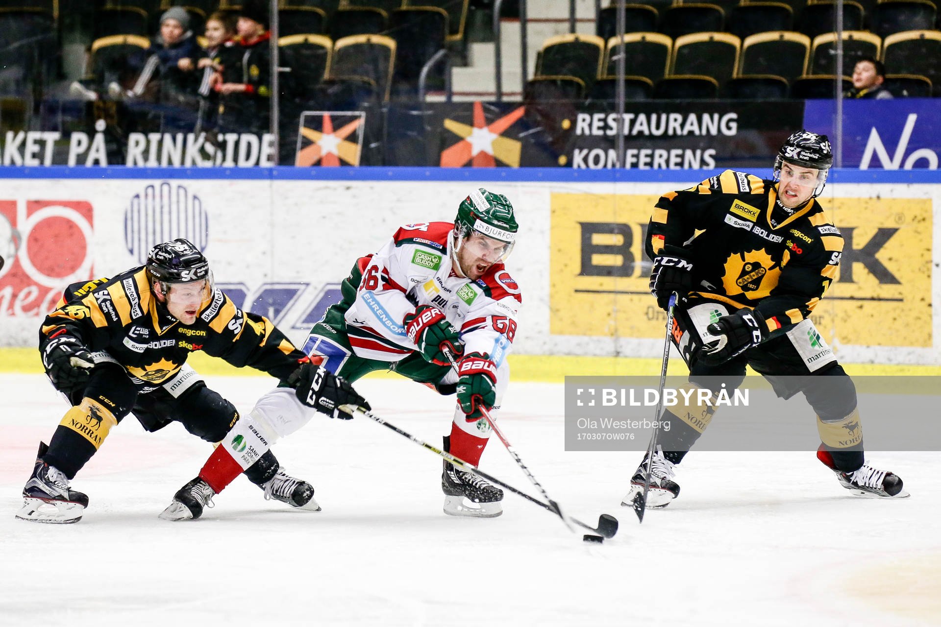 Skellefteås Oscar Möller och Joakim Lindström