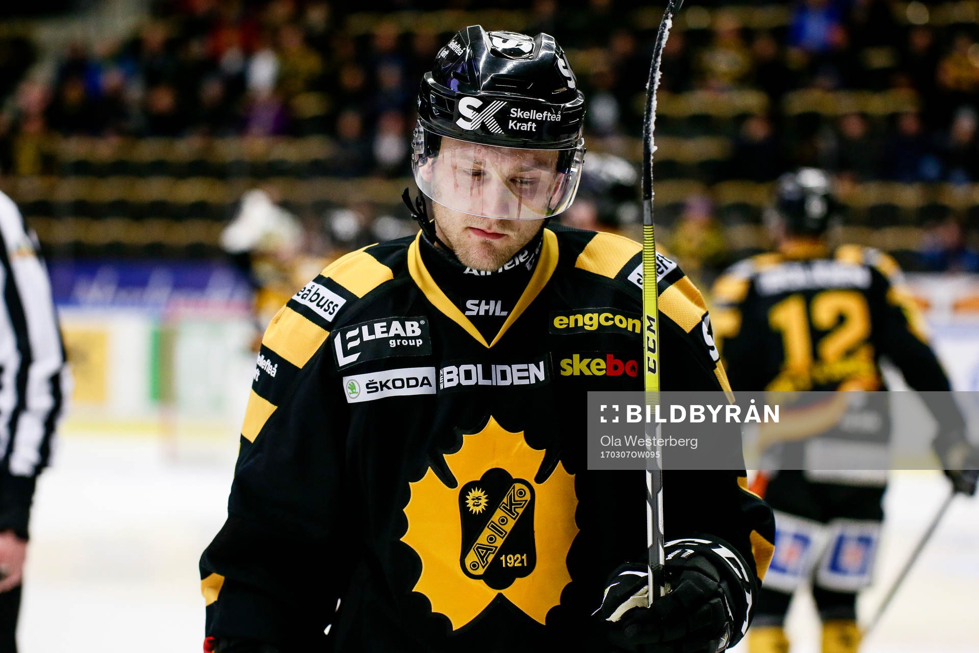 Skellefteås Oscar Möller deppar