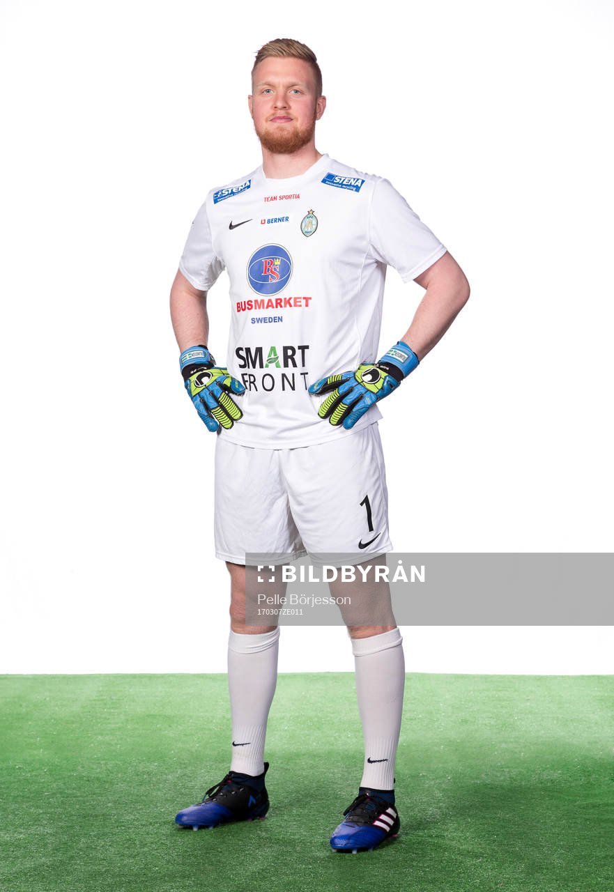 AFC Eskilstunas målvakt Tim Erlandsson