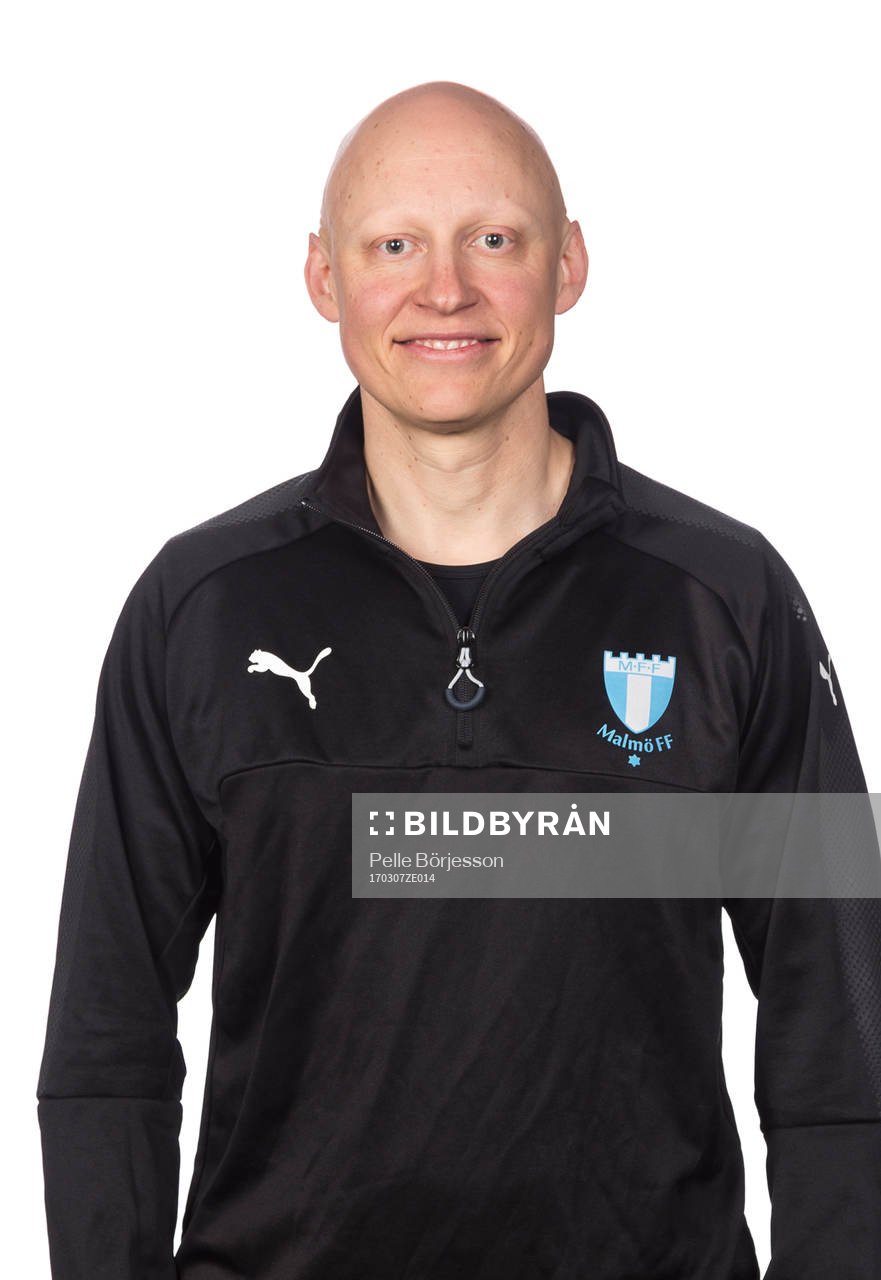 Malmö FFs idrottspsykolog Sverker Fryklund poserar för ett porträtt den 7 mars 2017 i Malmö.