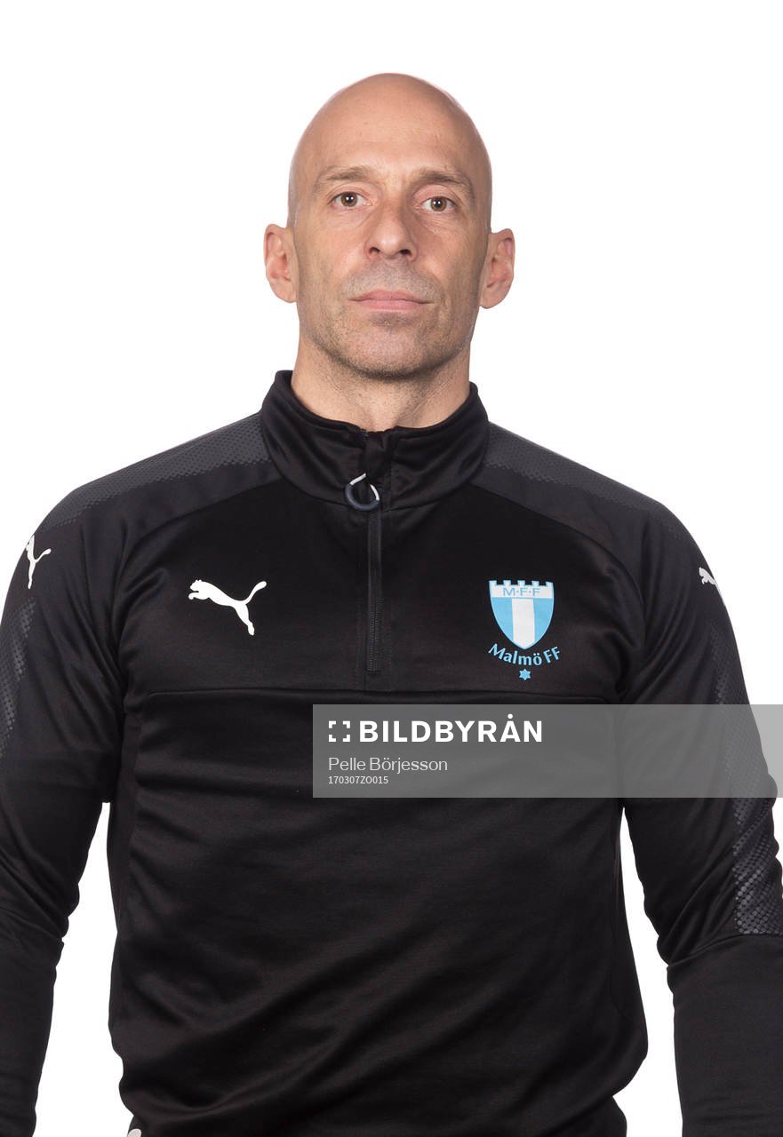 Malmö FFs styrketräningsinstruktör certifierad Massageterapeut Greger Andrijevski poserar för ett porträtt den 7 mars 2017 i Malmö.