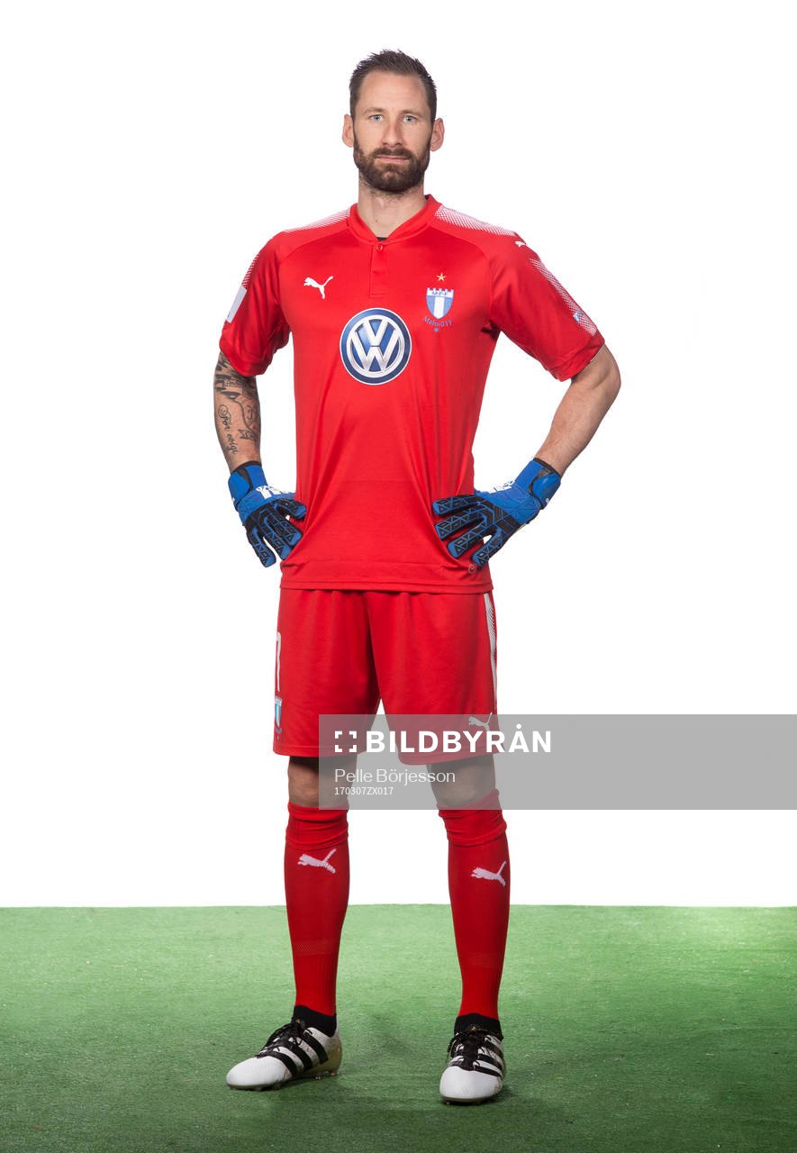 Malmö FFs målvakt Johan Wiland