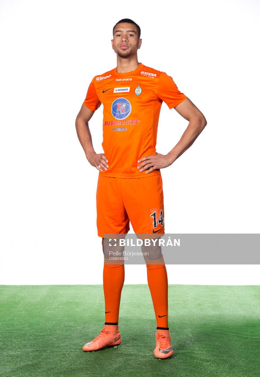 AFC Eskilstunas Aaron Zahui Bazoukou
