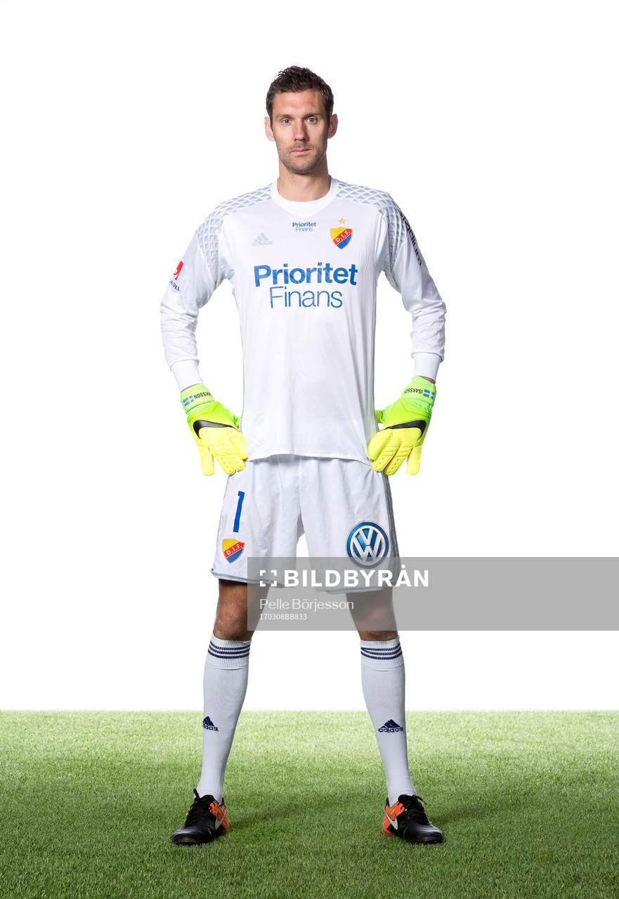 Djurgårdens målvakt Andreas Isaksson