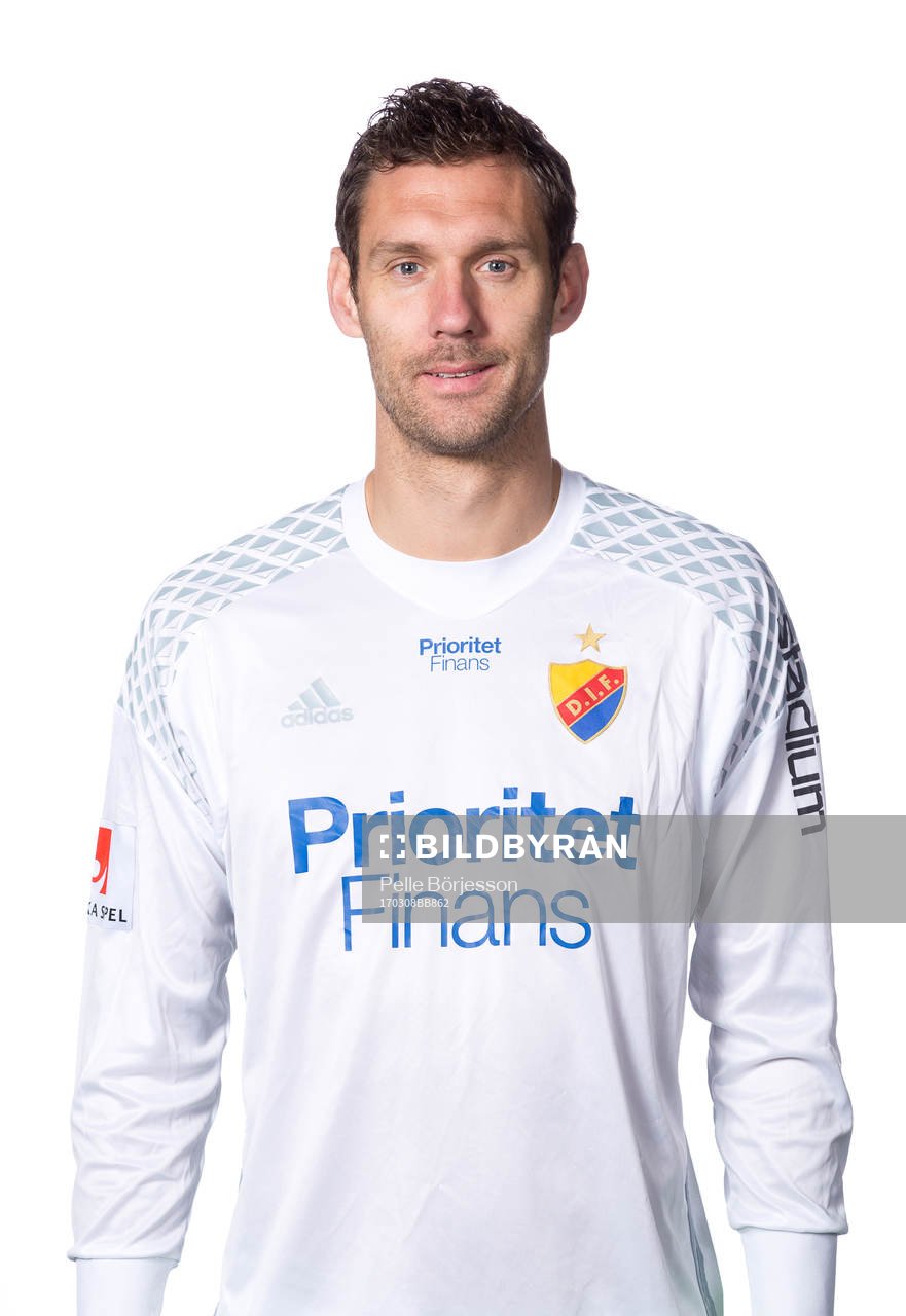 Djurgårdens målvakt Andreas Isaksson