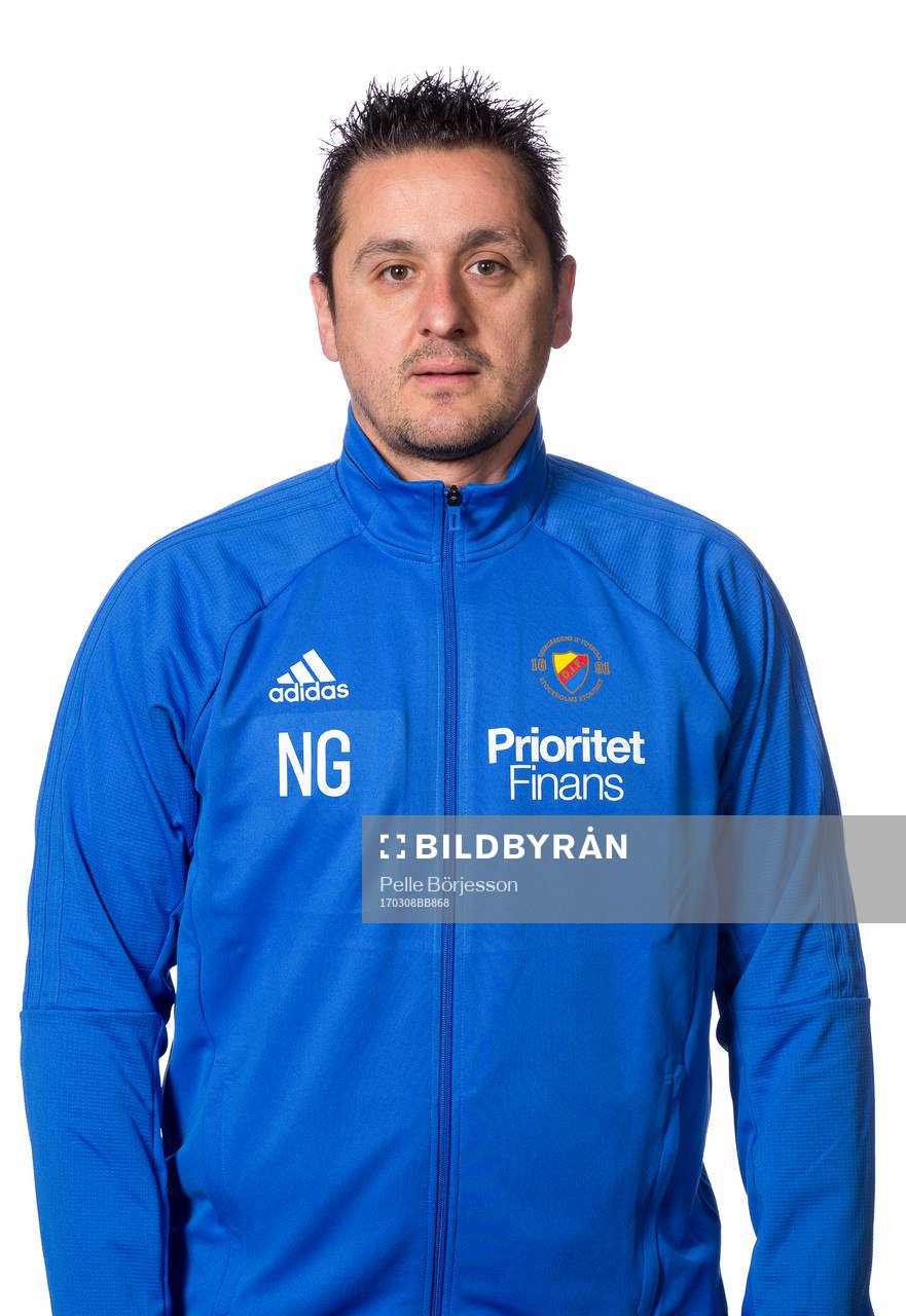 Djurgårdens målvaktstränare Nikolaos Gkoulios