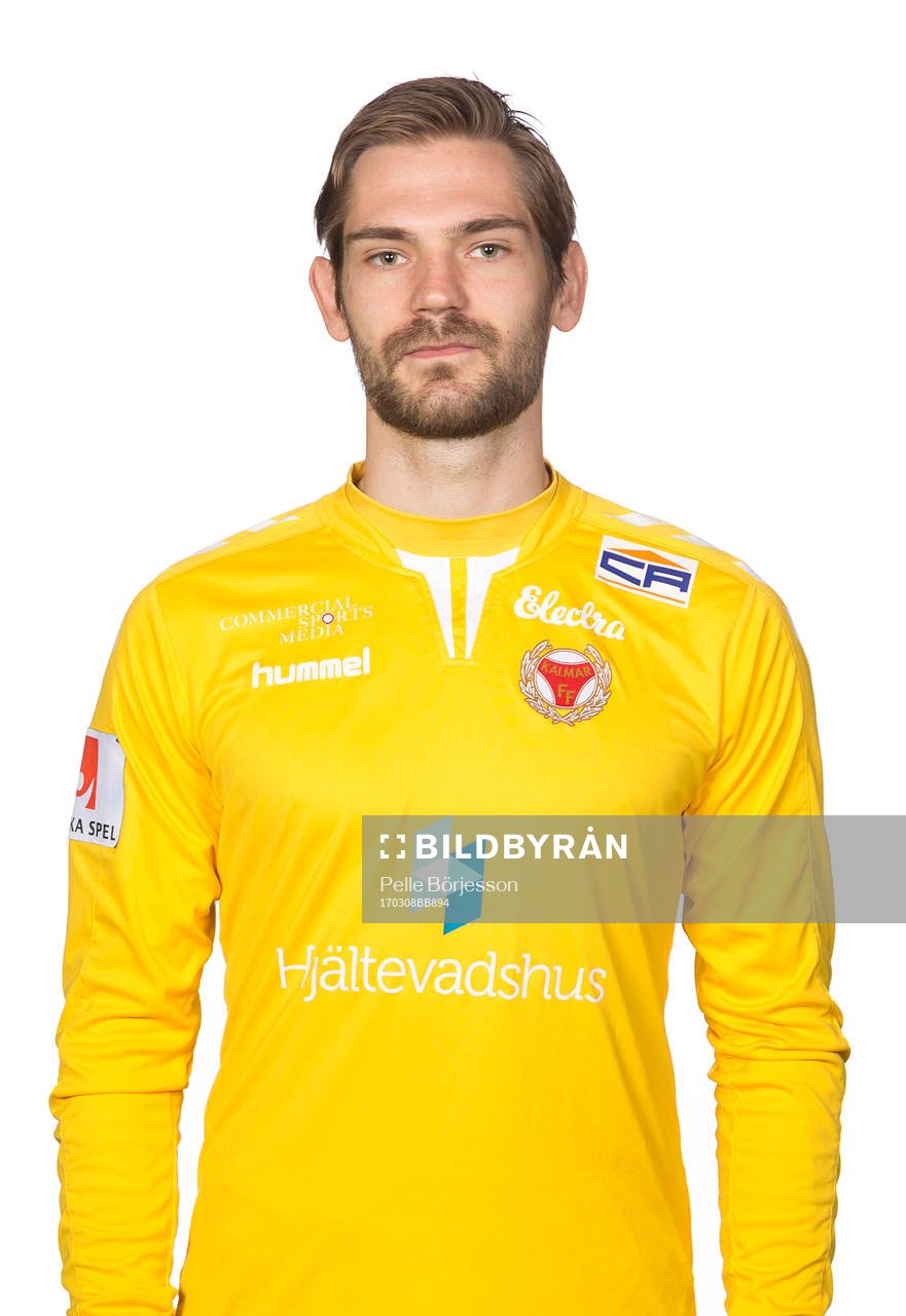 Kalmars målvakt Lukas Hägg