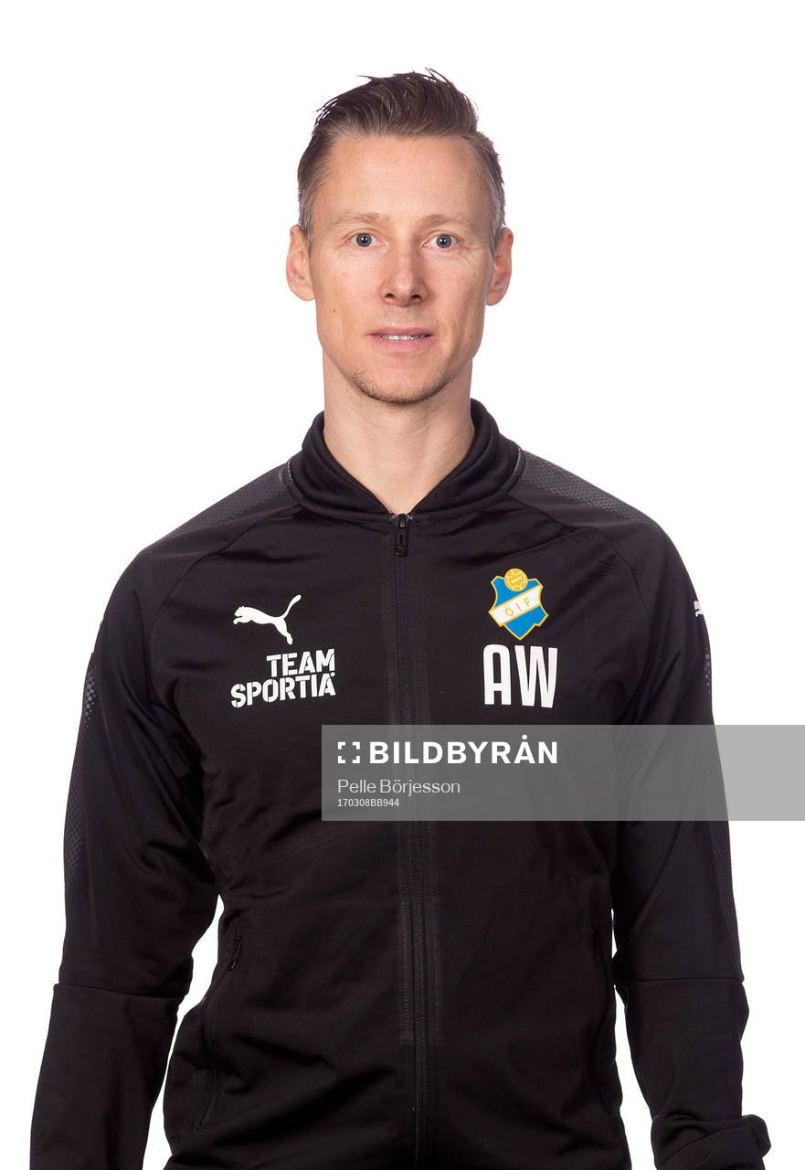 Östers Fystränare Andreas Wulff poserar för ett porträtt den 8 mars 2017 i Växjö.