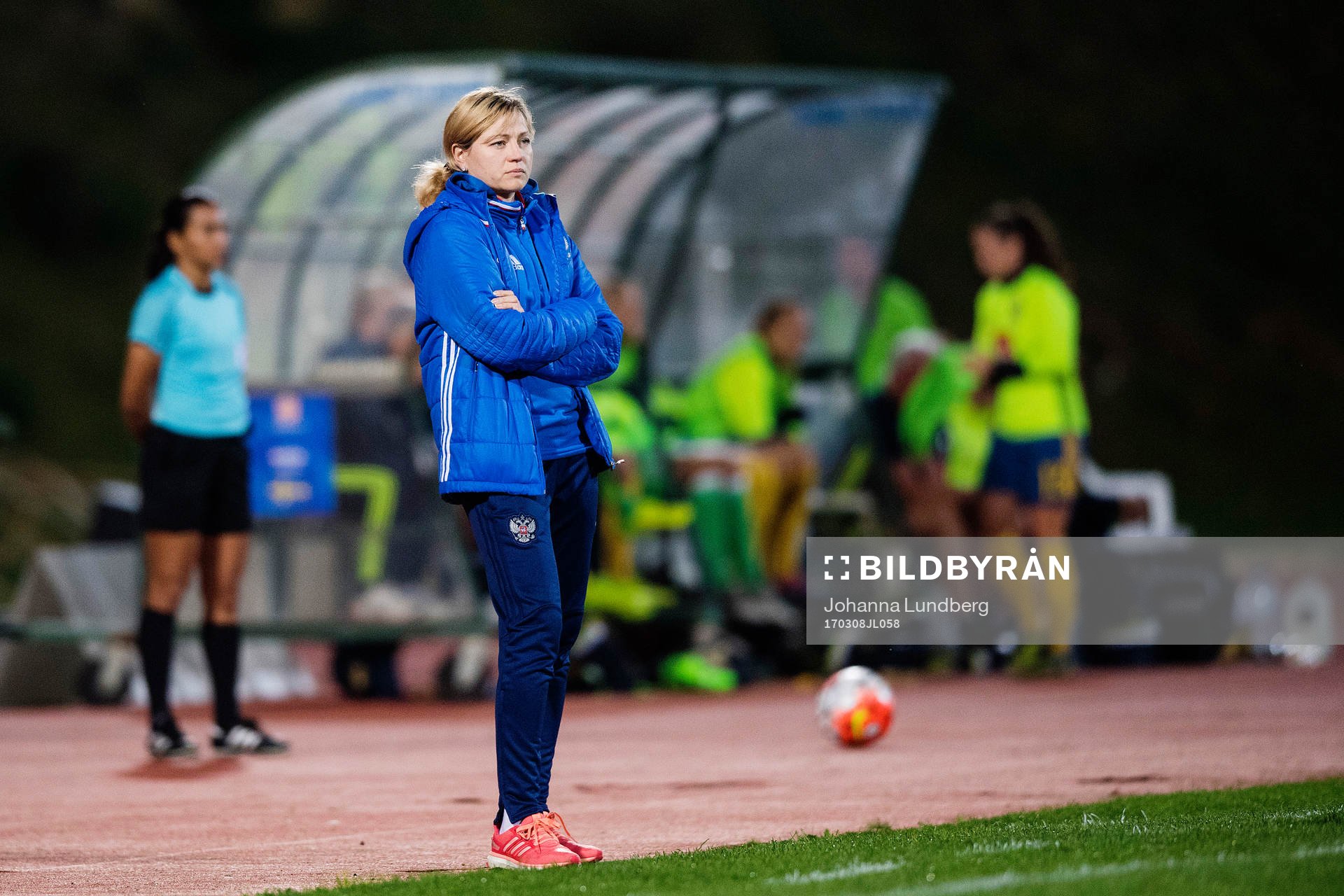 Rysslands förbundskapten Elena Formina
