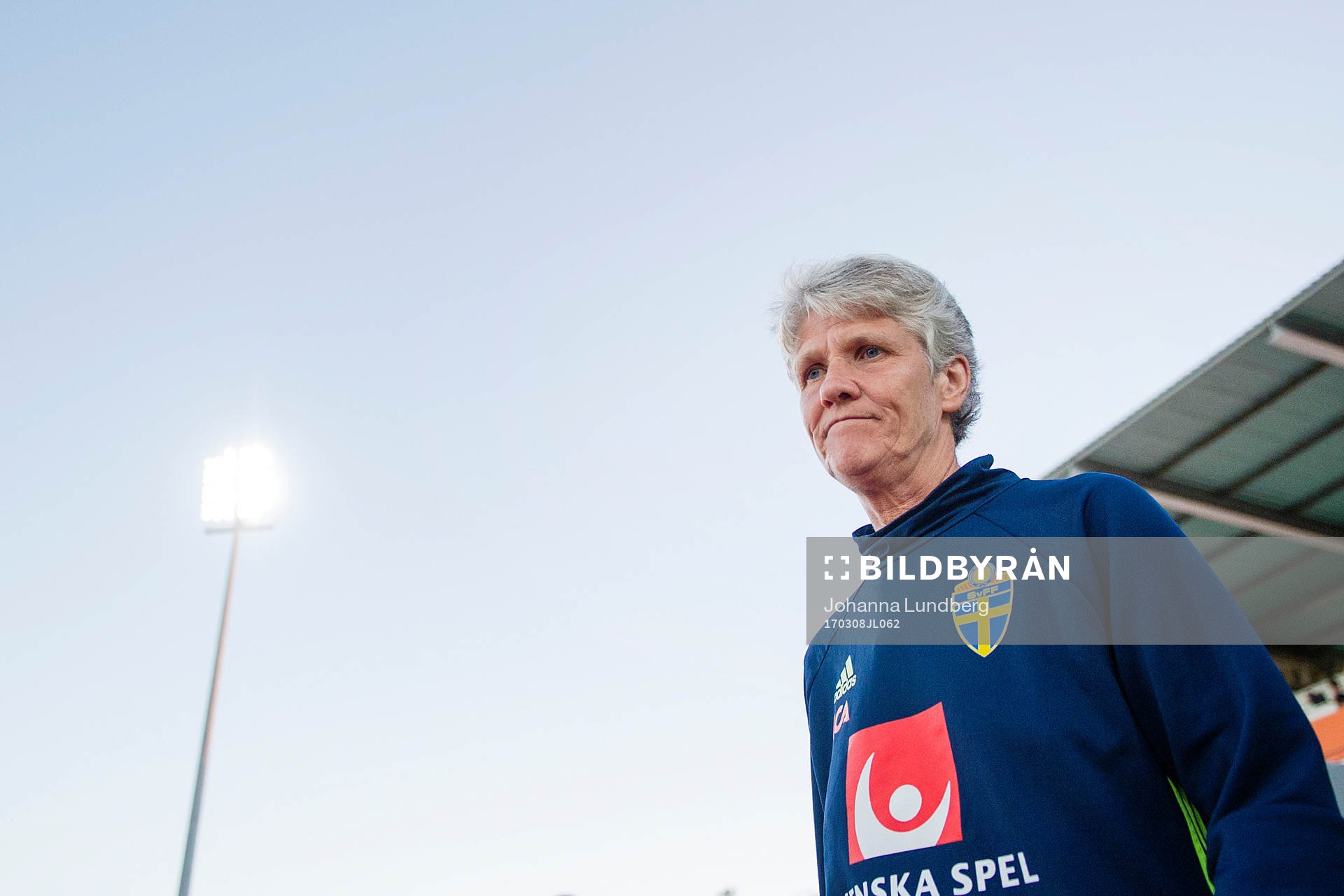 Sveriges förbundskapten Pia Sundhage