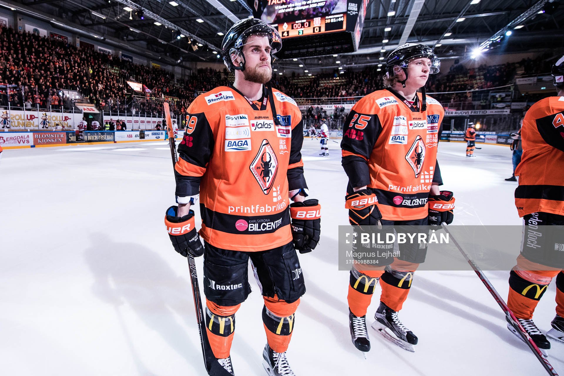 Karlskronas Alexander Wiklund och Gustav Ahnelöv
