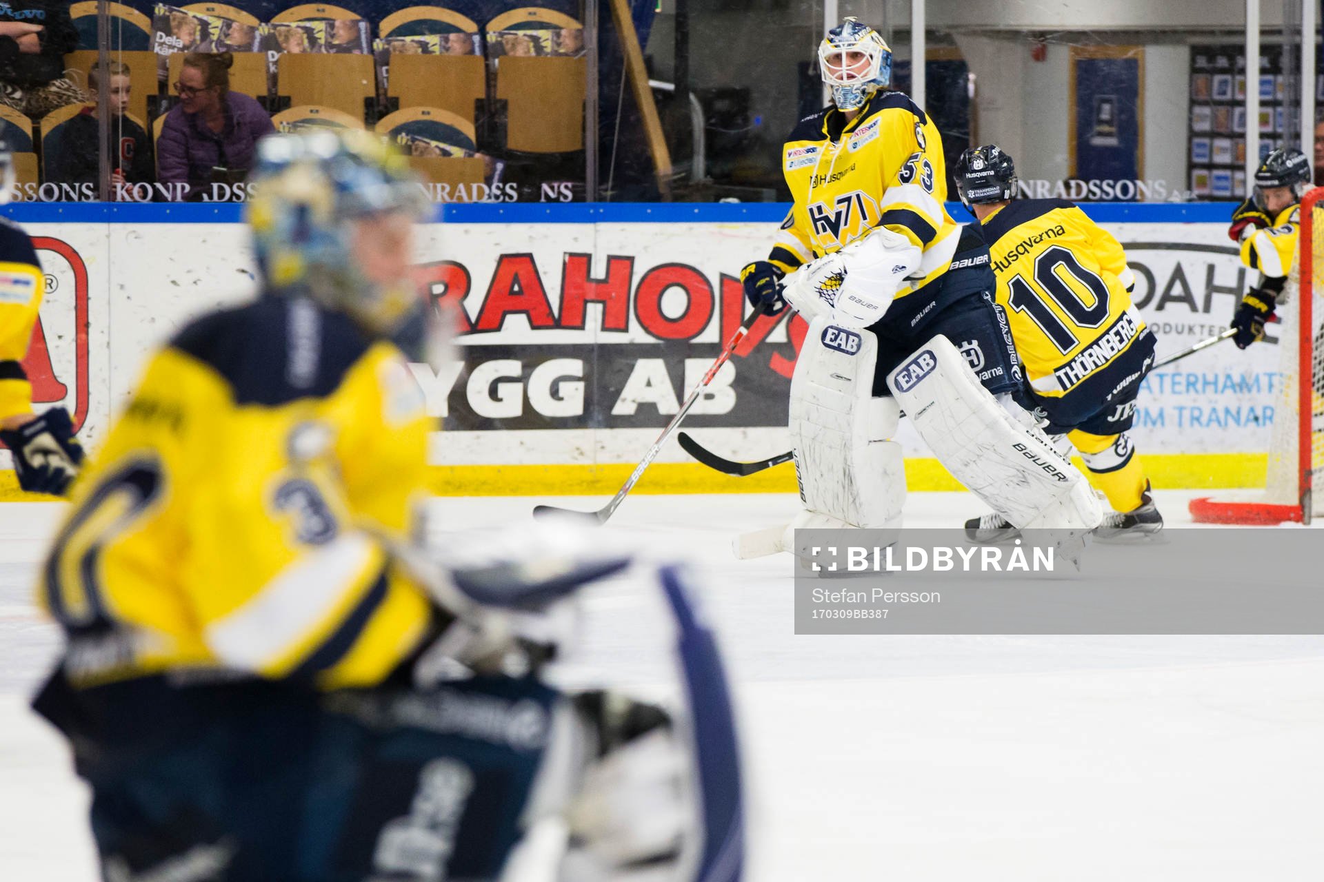 s målvakt Linus Söderström och målvakt Fredrik