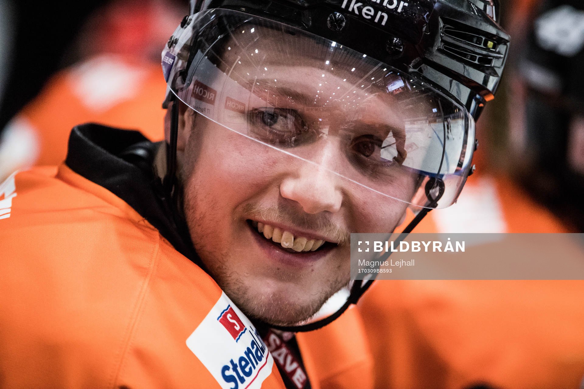 Karlskronas Emil Lundberg jublar