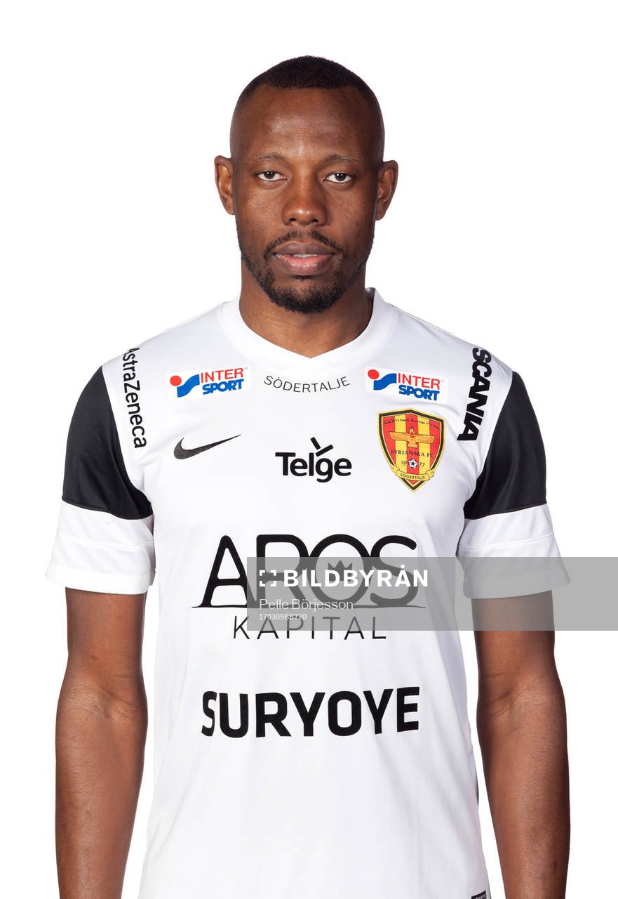 Syrianskas målvakt Dwayne St Miller