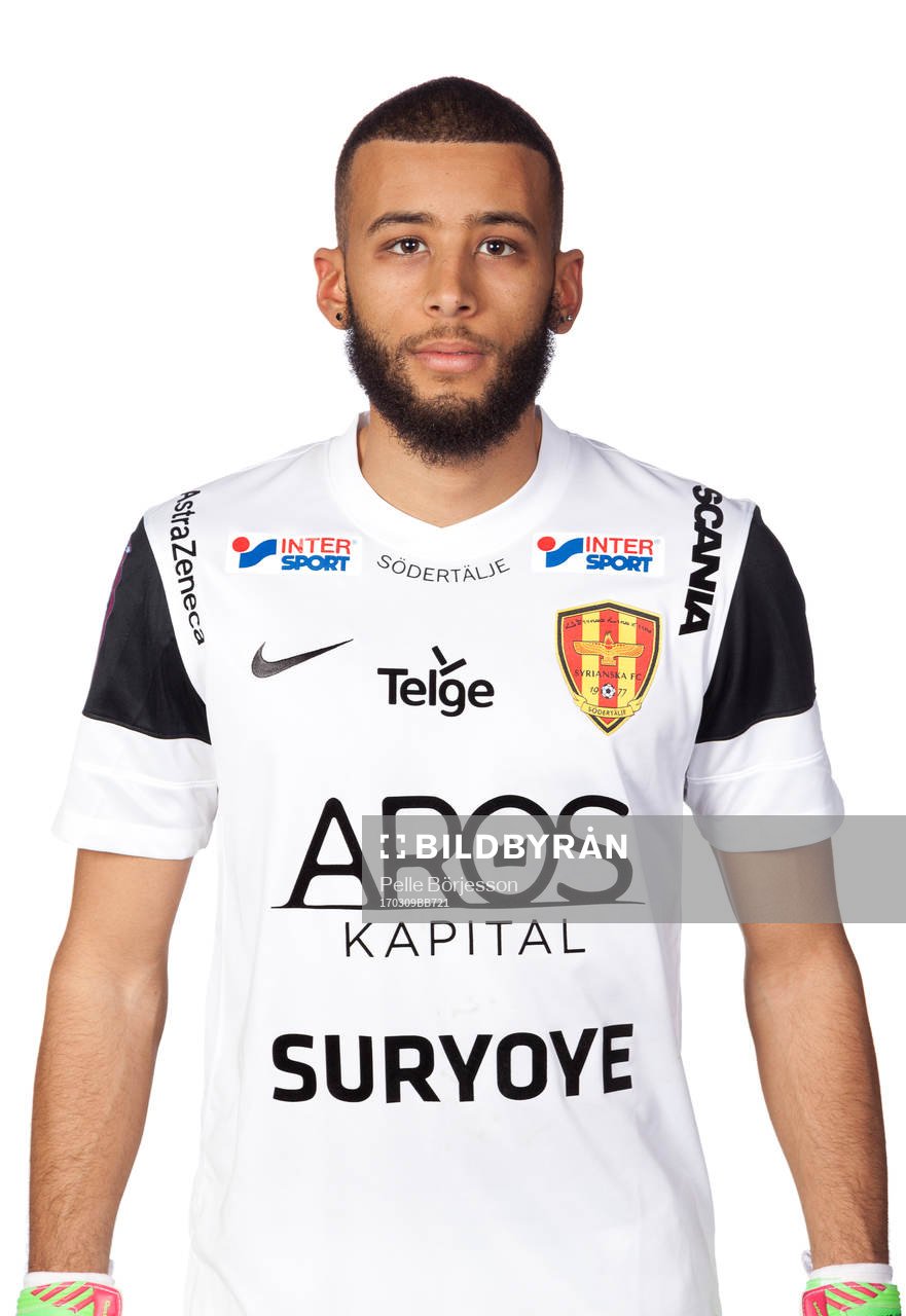 Syrianskas målvakt Bilel Ben Salah