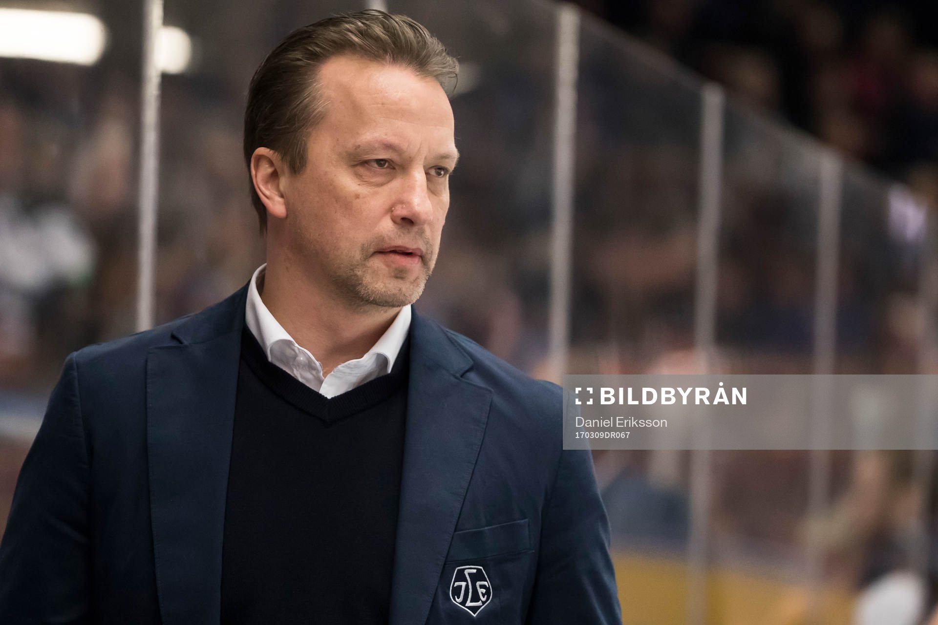 Leksands assisterande tränare Örjan Lindmark i