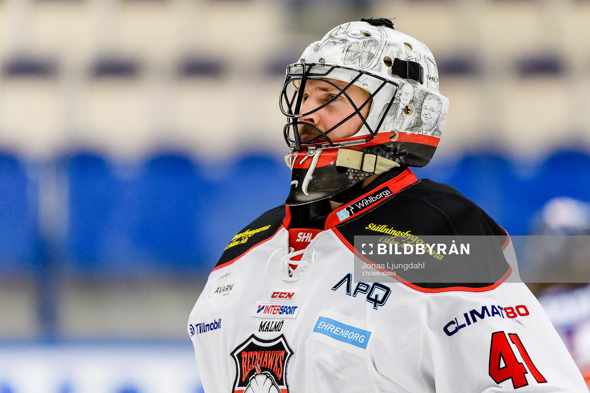 Malmö Redhawks målvakt Cristopher Nihlstorp