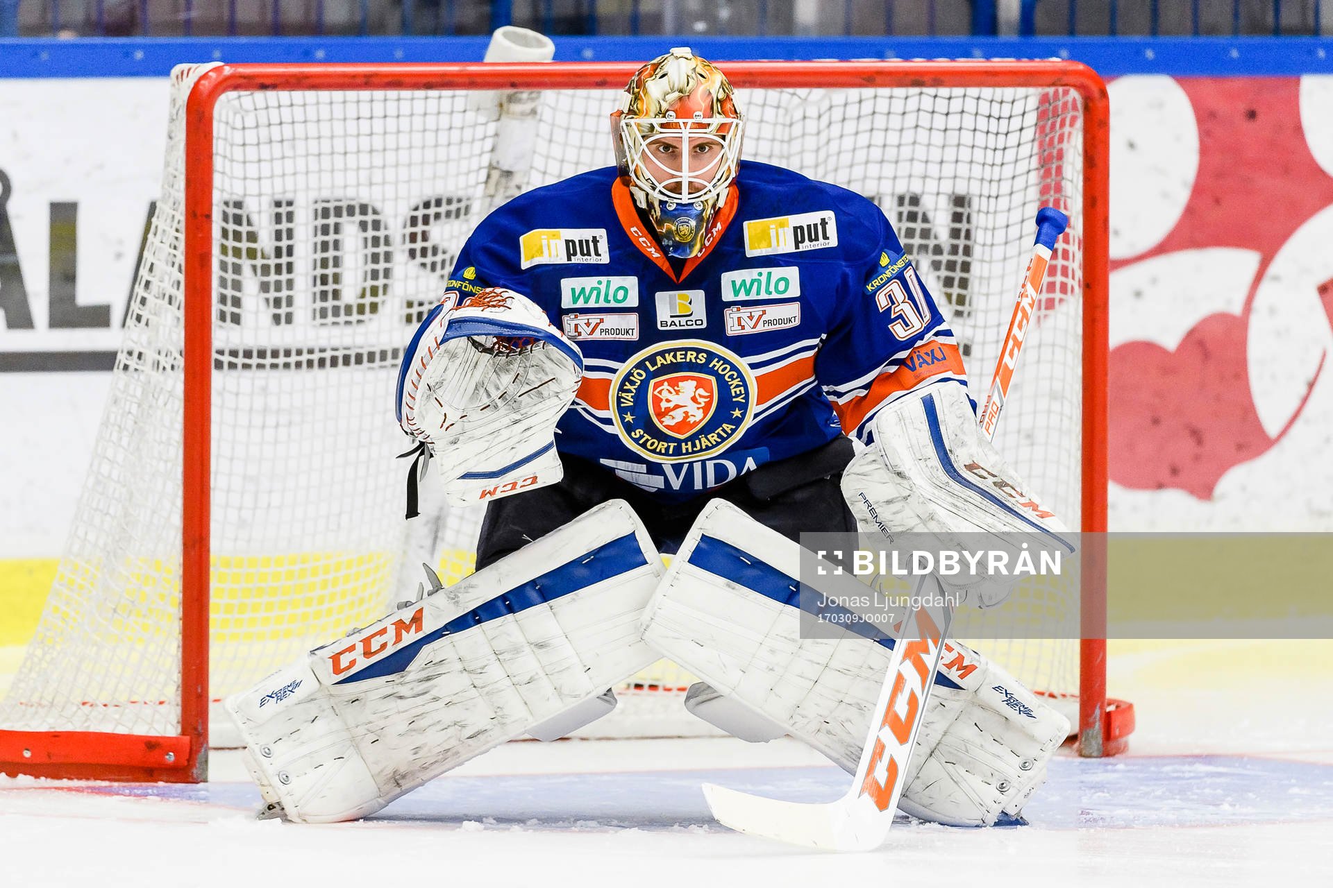 Växjös målvakt Joacim Eriksson