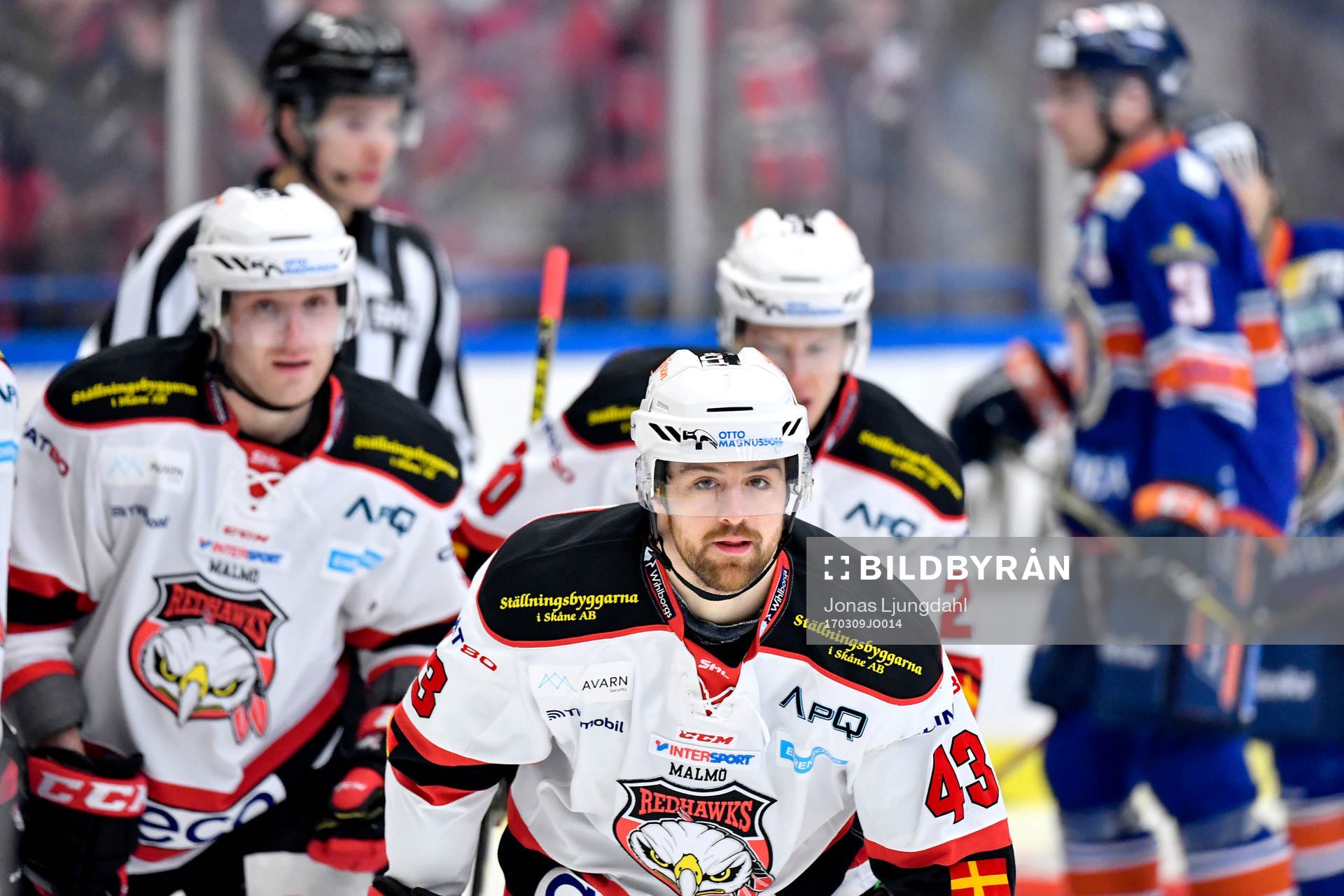 Malmö Redhawks Nichlas Hardt jublar