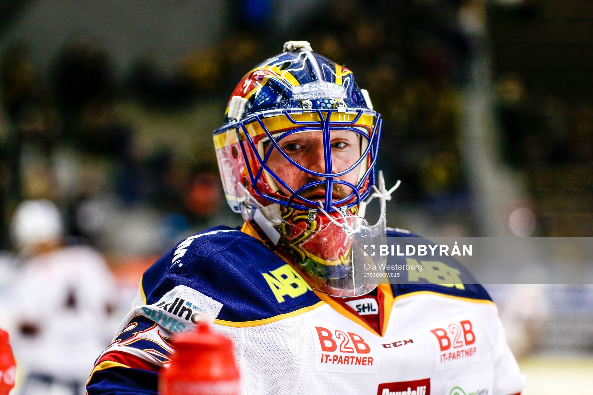 Djurgårdens målvakt Mikael Tellqvist