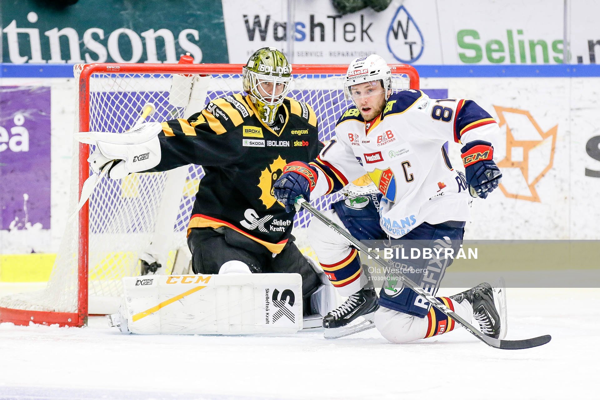 Skellefteås målvakt Joni Ortio