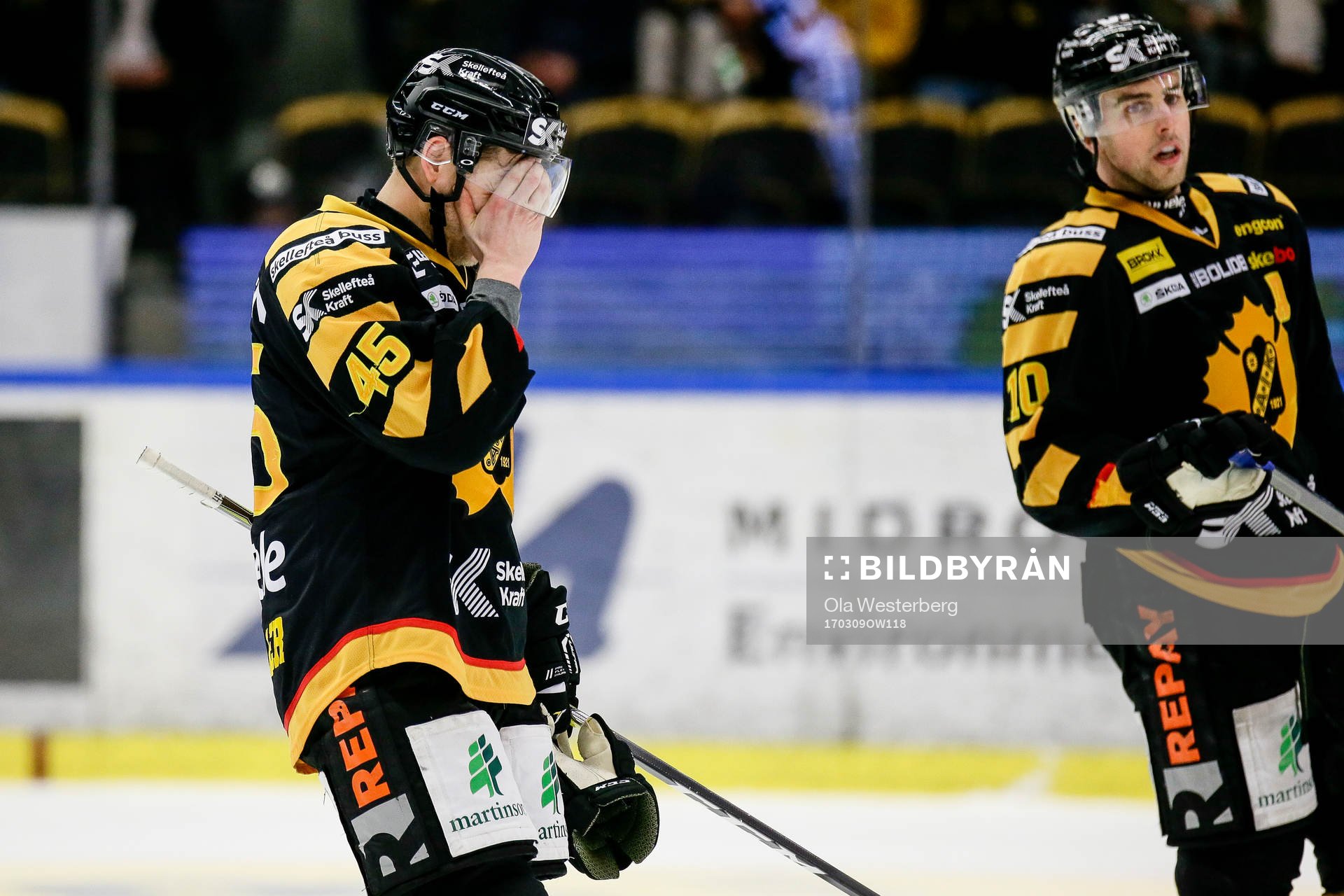 Skellefteås Oscar Möller deppar